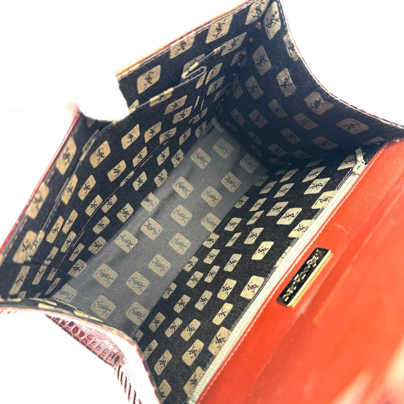 Yves Saint Laurent Leather Brown Vintage Bag YSL
