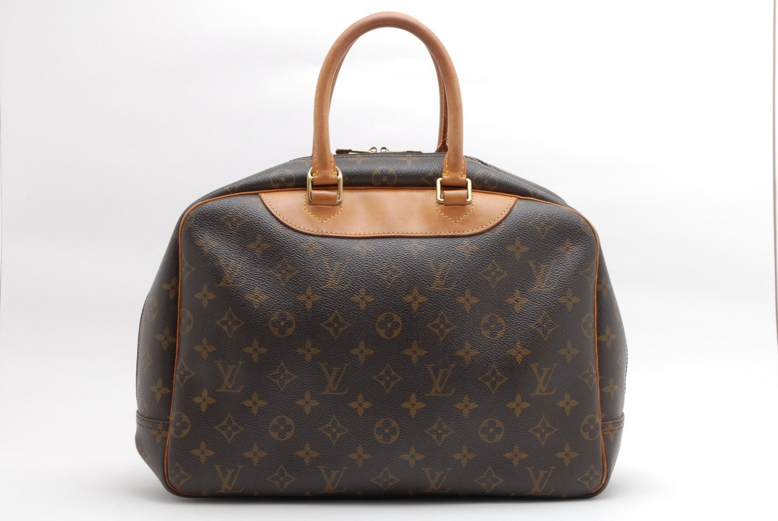 Louis Vuitton Louis Deauville Hand Bag - Brown, Leather