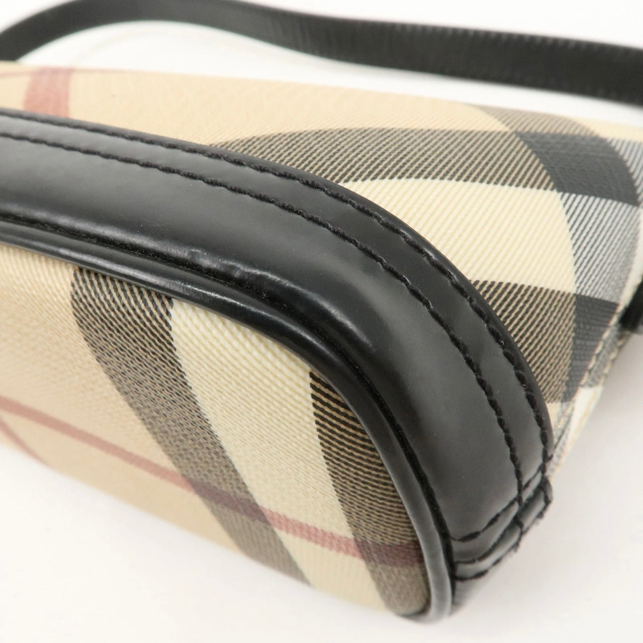 BURBERRY hand bag - Black, PVC