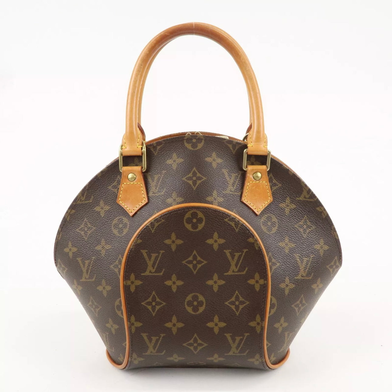 Louis Vuitton Monogram Ellipse PM Hand Bag Brown