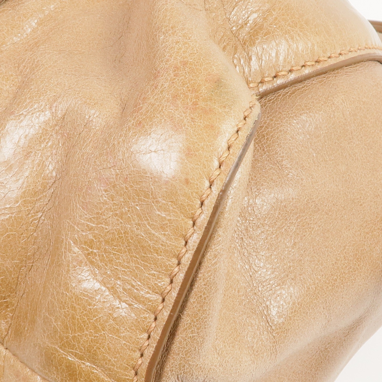 Miu Miu GHW 2 Way Shoulder Bag - Brown, Calfskin Leather 
