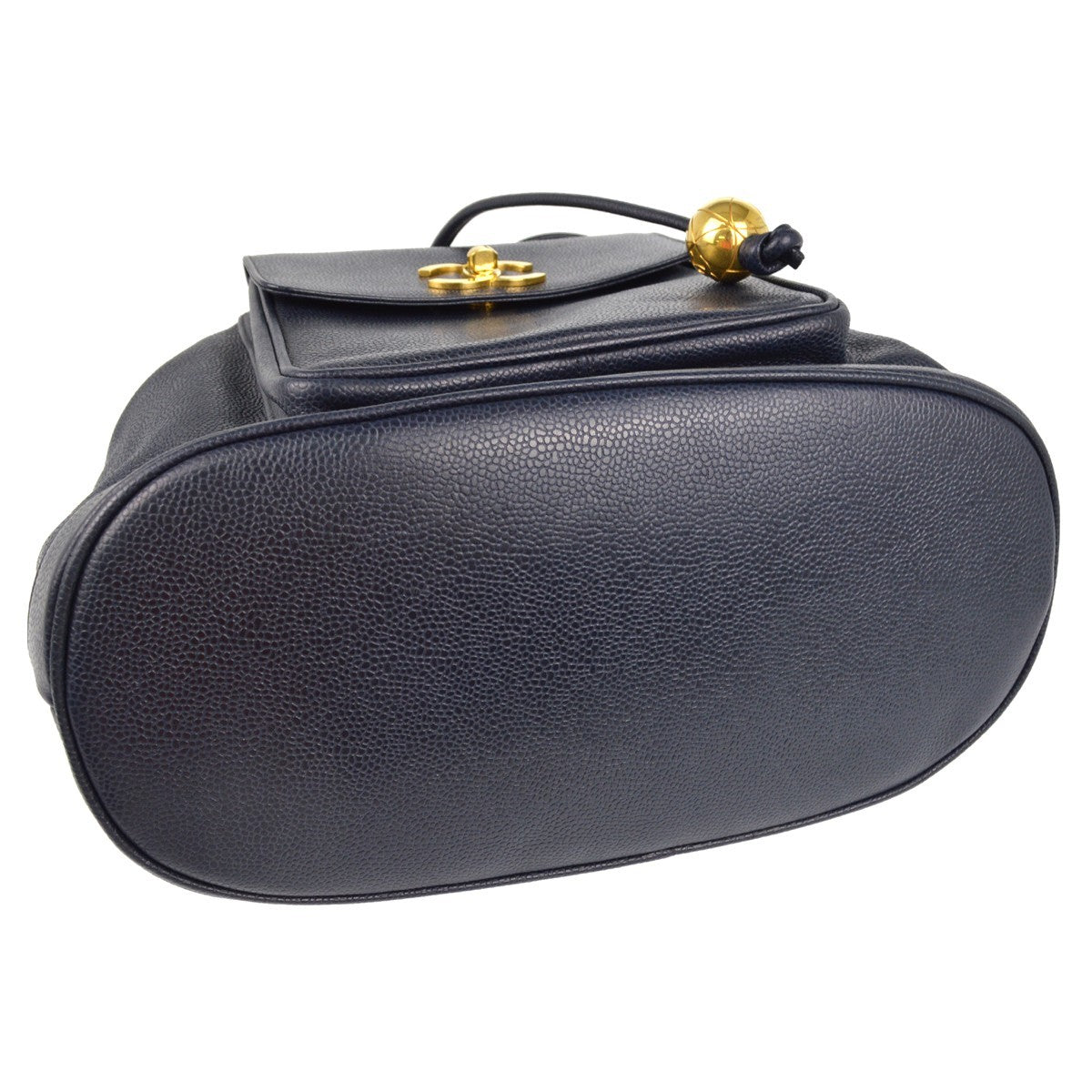 Chanel Bucket Shoulder Bag - Navy, Calfskin