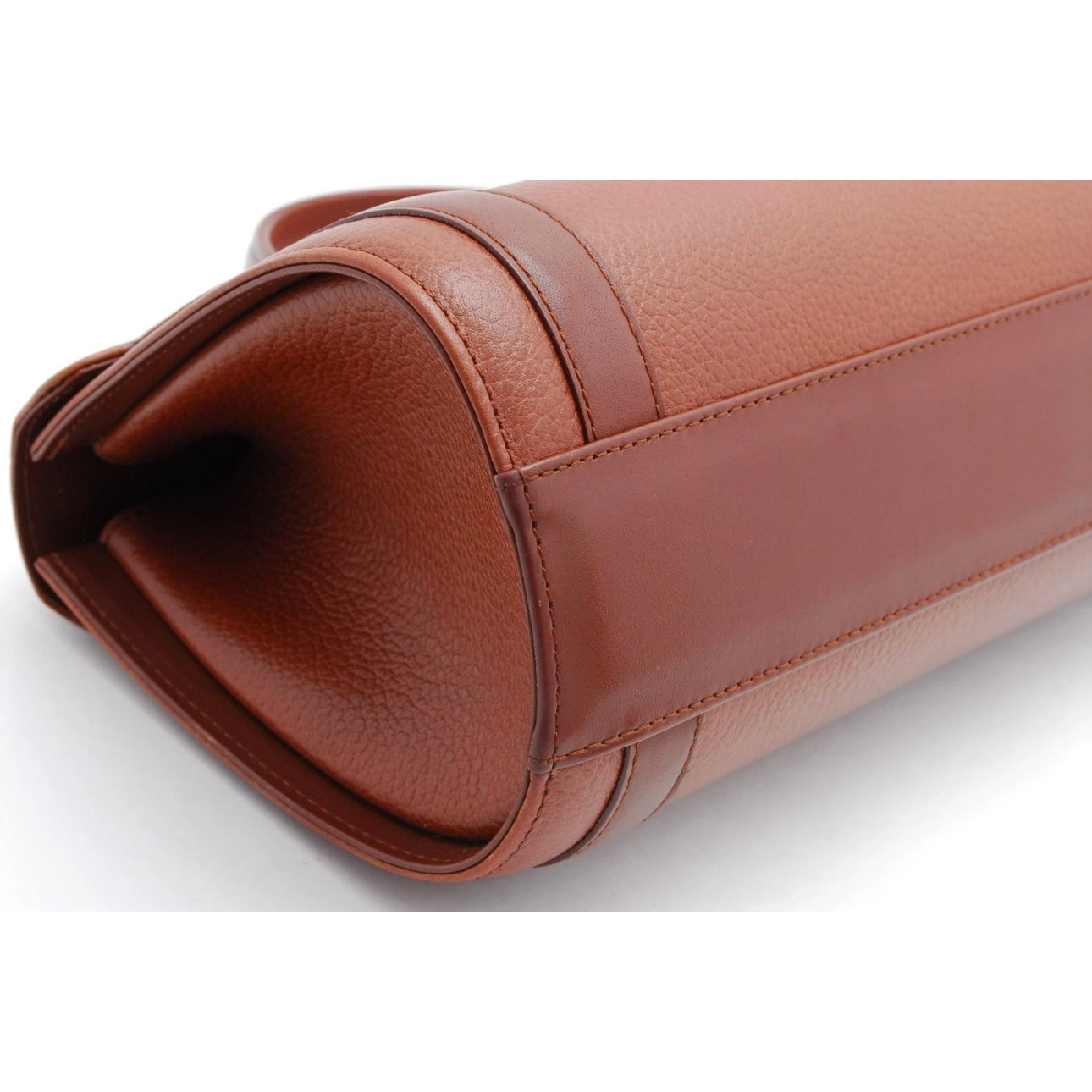 Burberrys Vintage Hand Tote Bag Leather