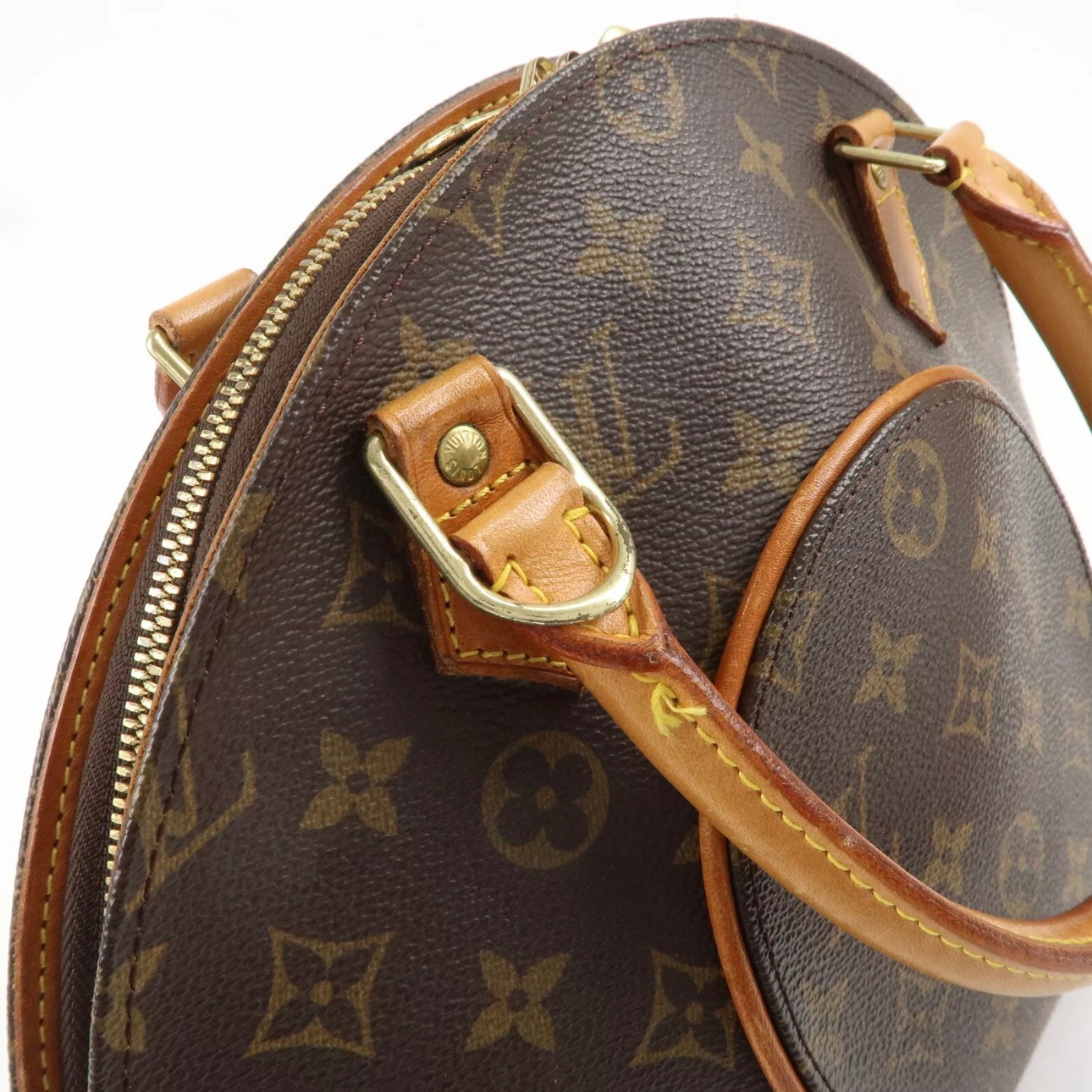 Louis Vuitton Monogram Ellipse PM Hand Bag Brown