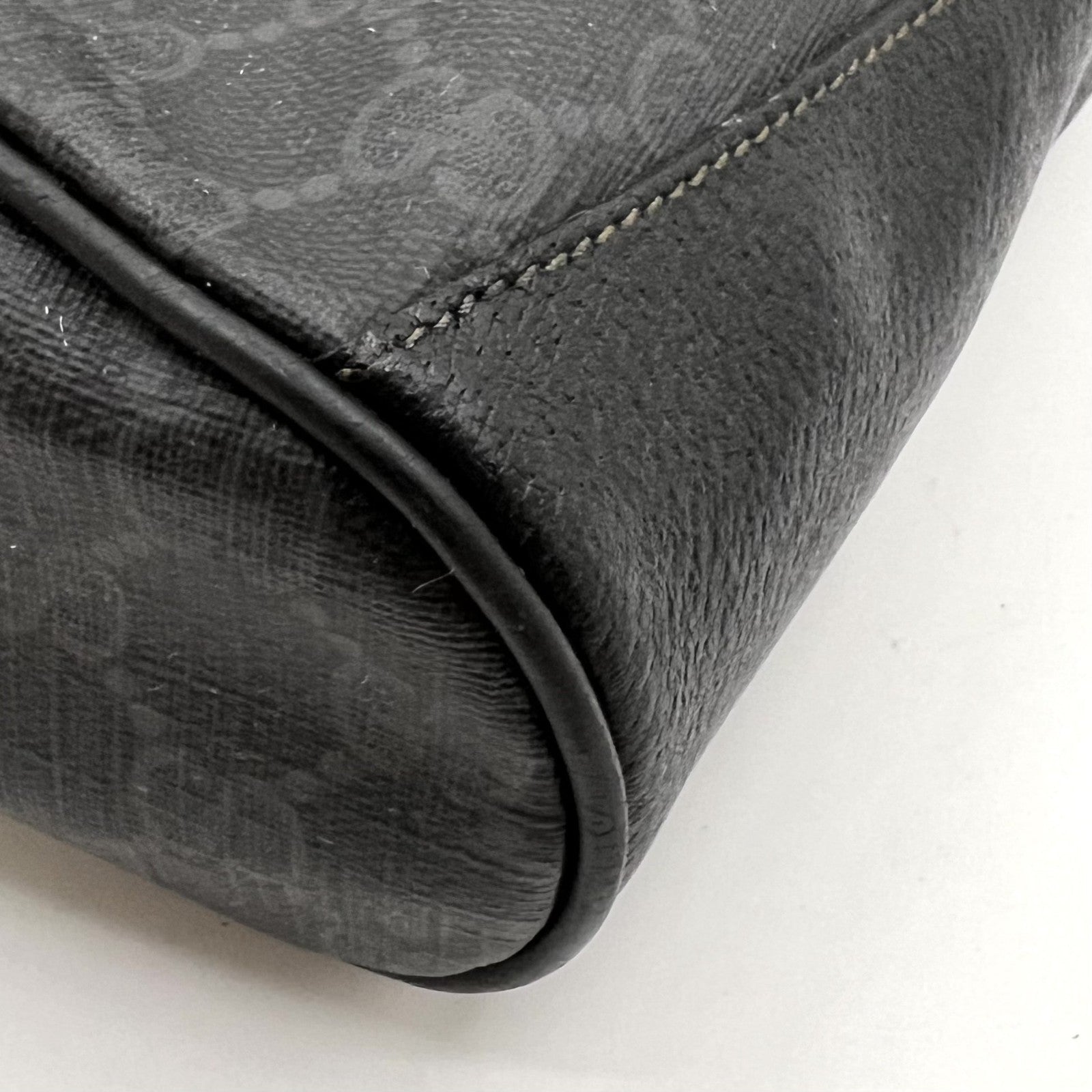 Gucci Sherry Line GG Shoulder Bag - Black, Leather 