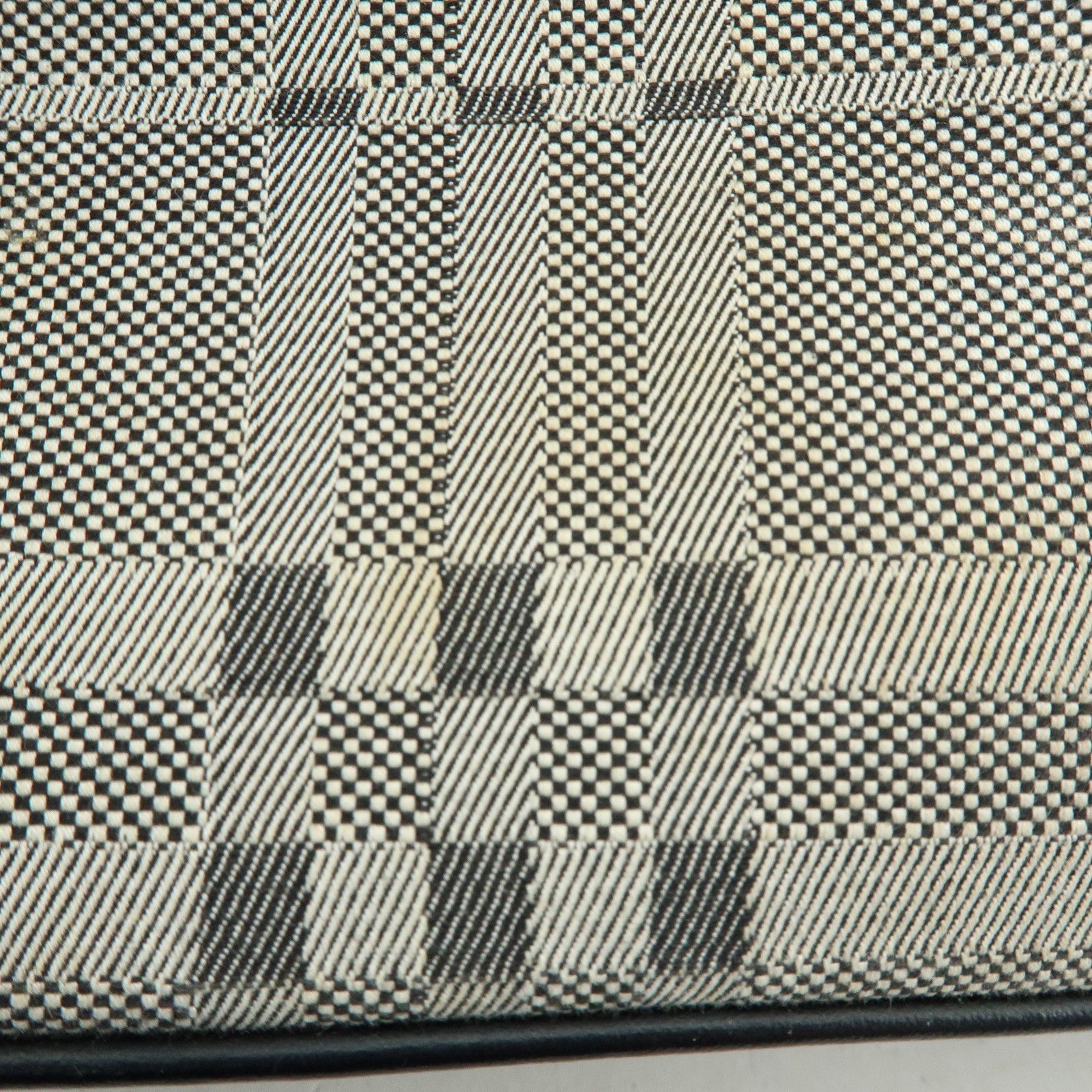 Burberry Hand Bag Tote Bag - Black, Canvas Leather