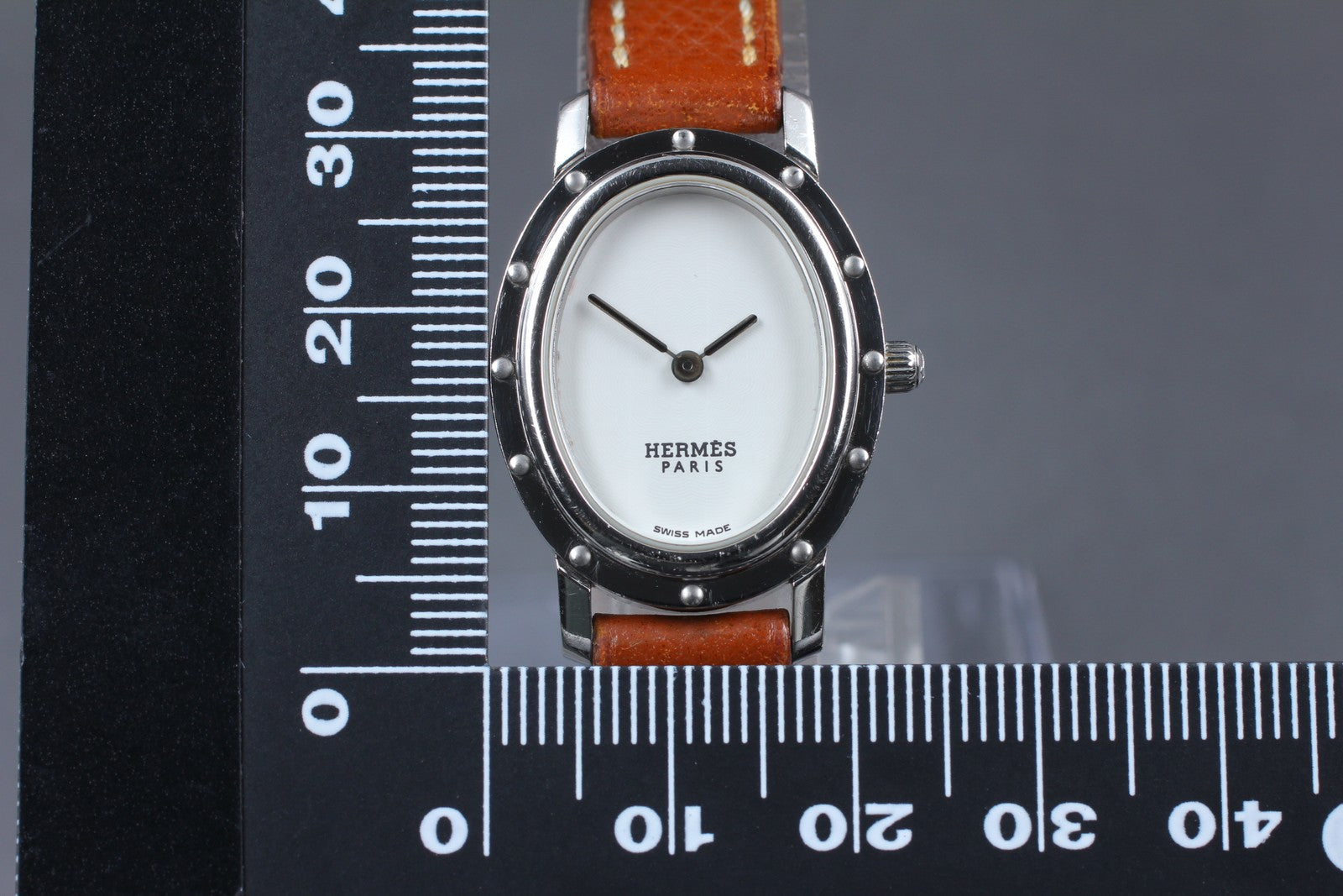 Hermès CO1.210 Watch - Silver, Stainless Steel