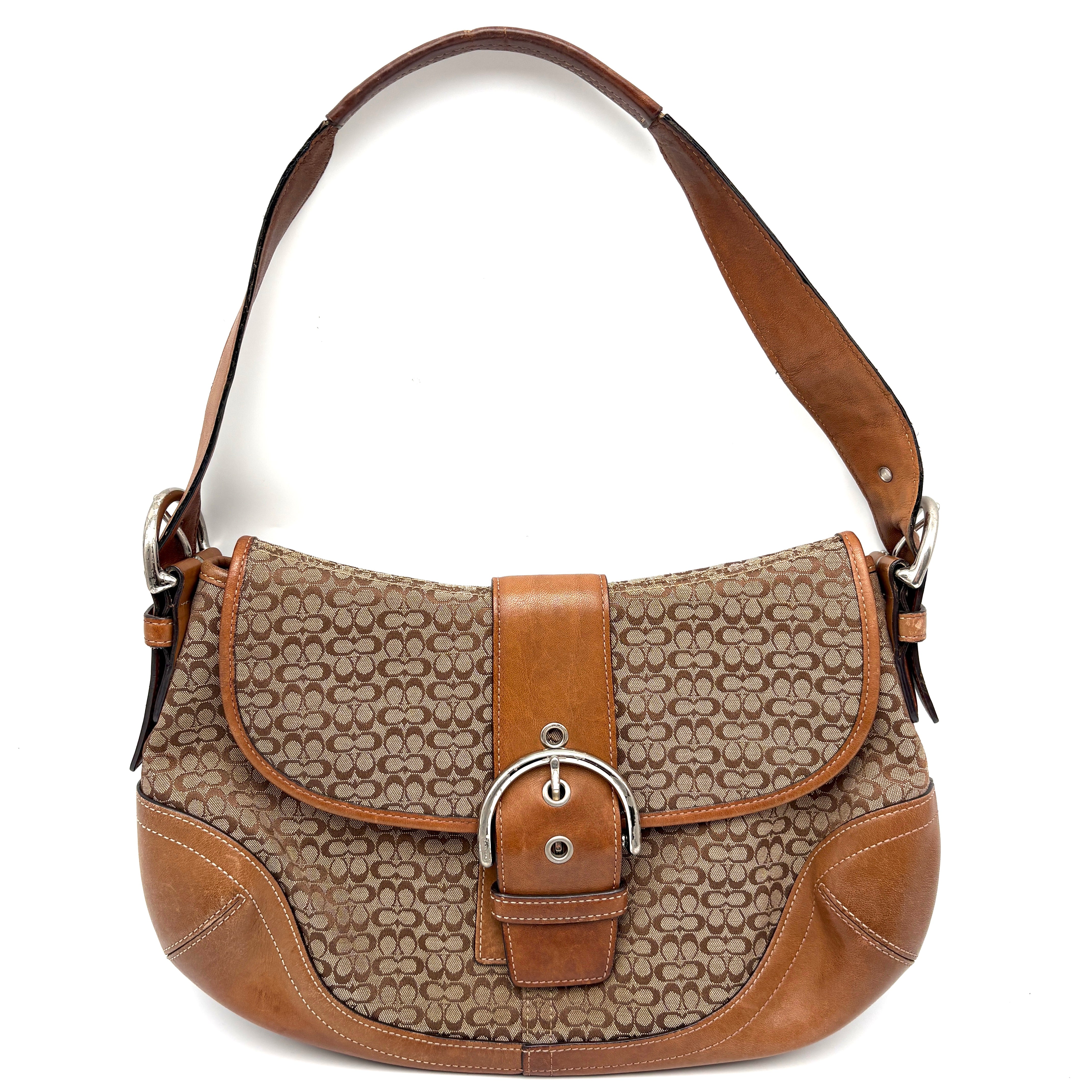 Coach Signature brown bag