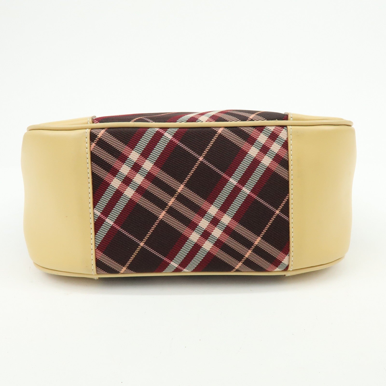 Burberry Tote Bag - Brown, Canvas and Leather