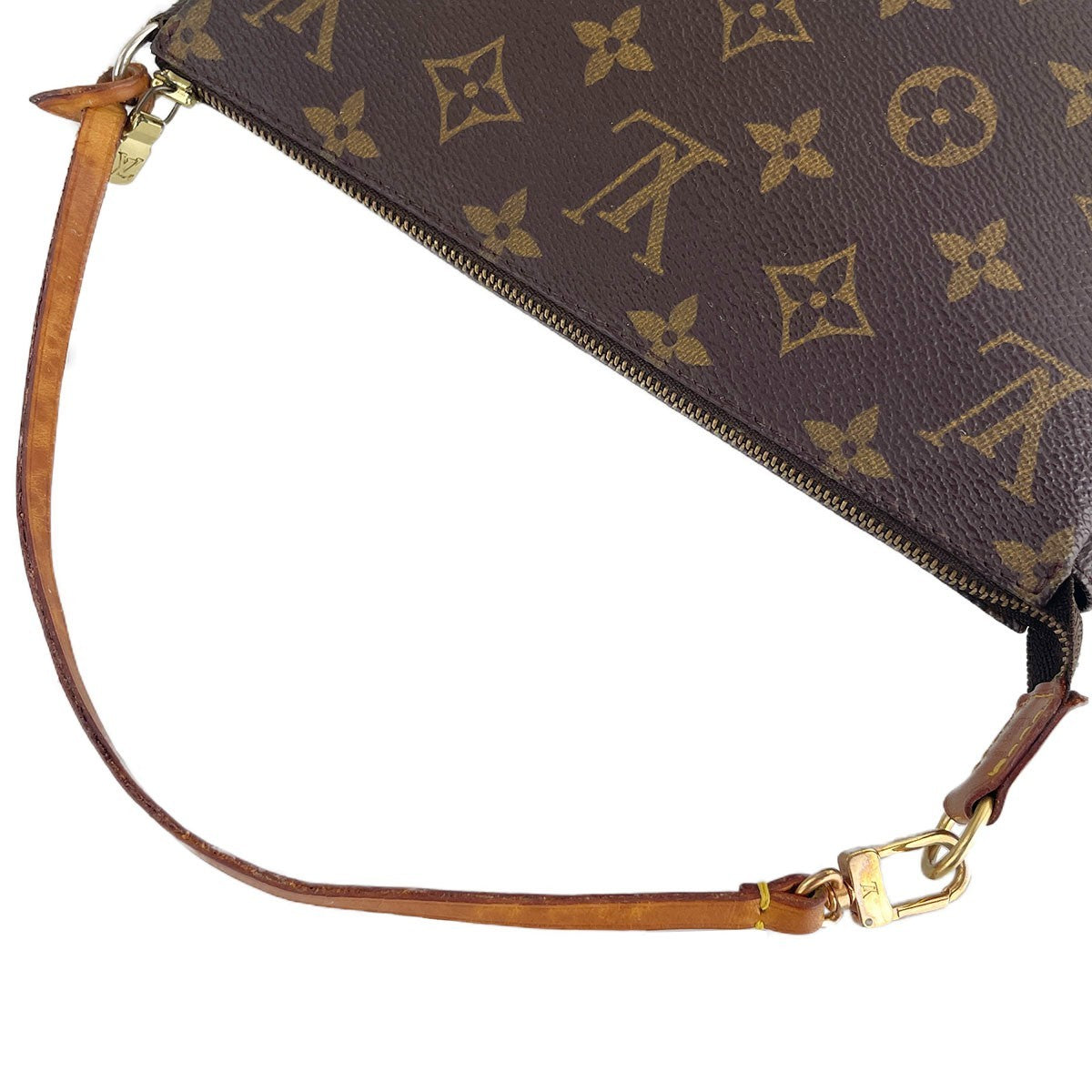 Louis Vuitton Pochette Accessoires Handbag - Brown, Coated Canvas