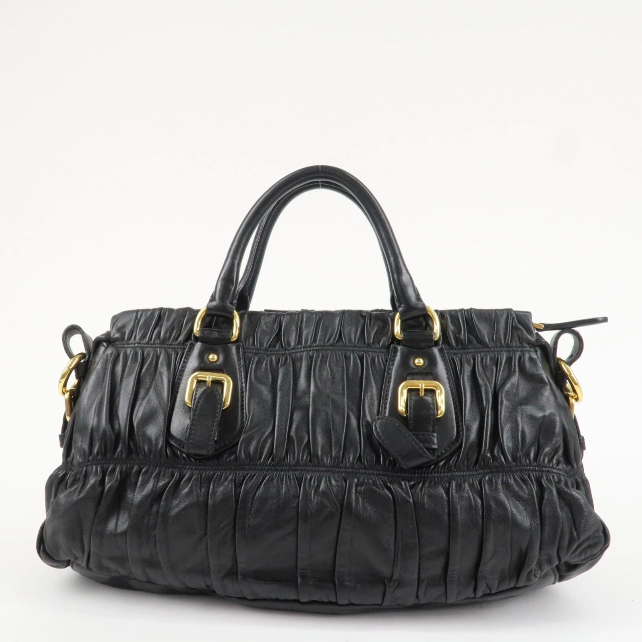 PRADA Leather 2WAY Tote Bag