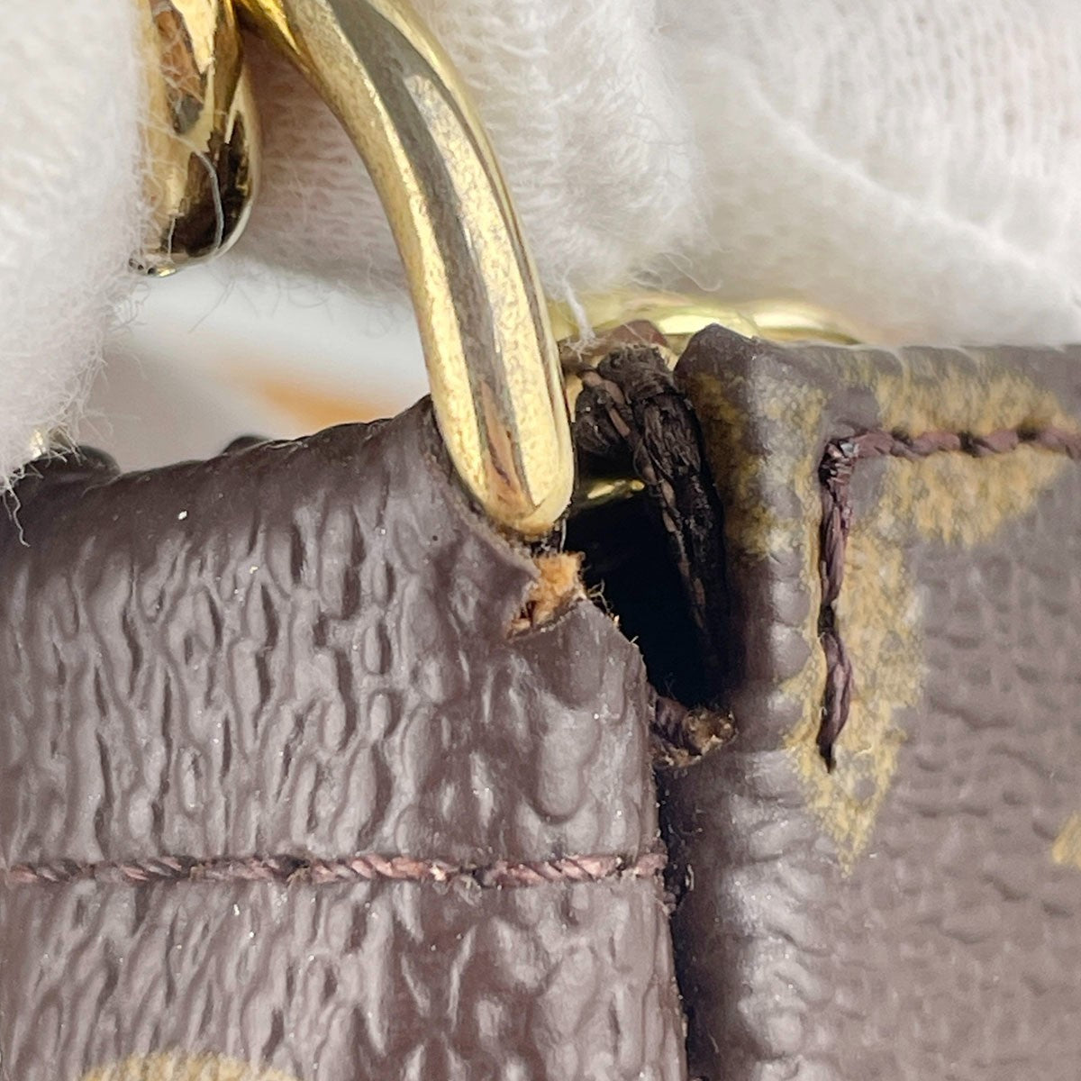 Louis Vuitton Pochette Accessoires Handbag - Brown, Leather