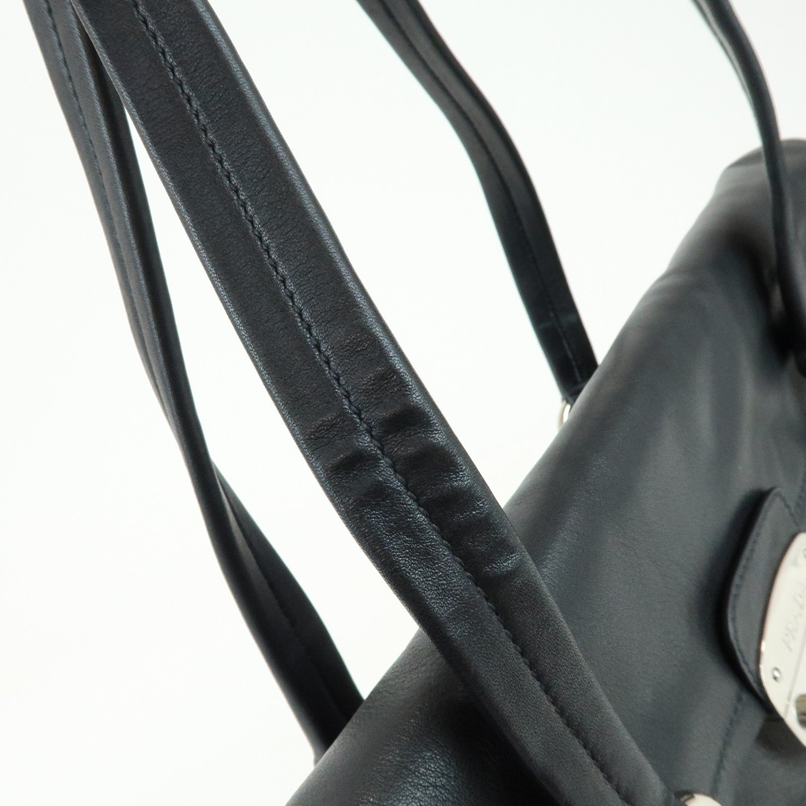 Prada Shoulder Bag - Black, Calf Leather