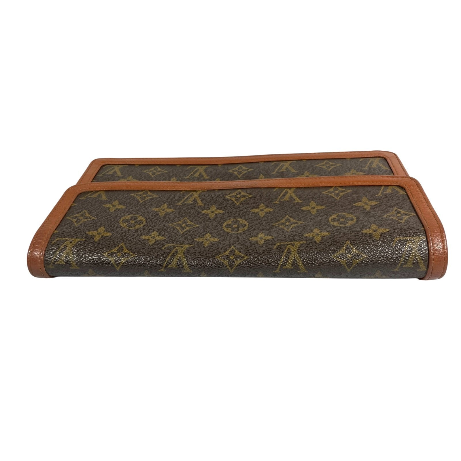 Louis Vuitton Pochette Dam GM Monogram Clutch Bag - Brown, PVC