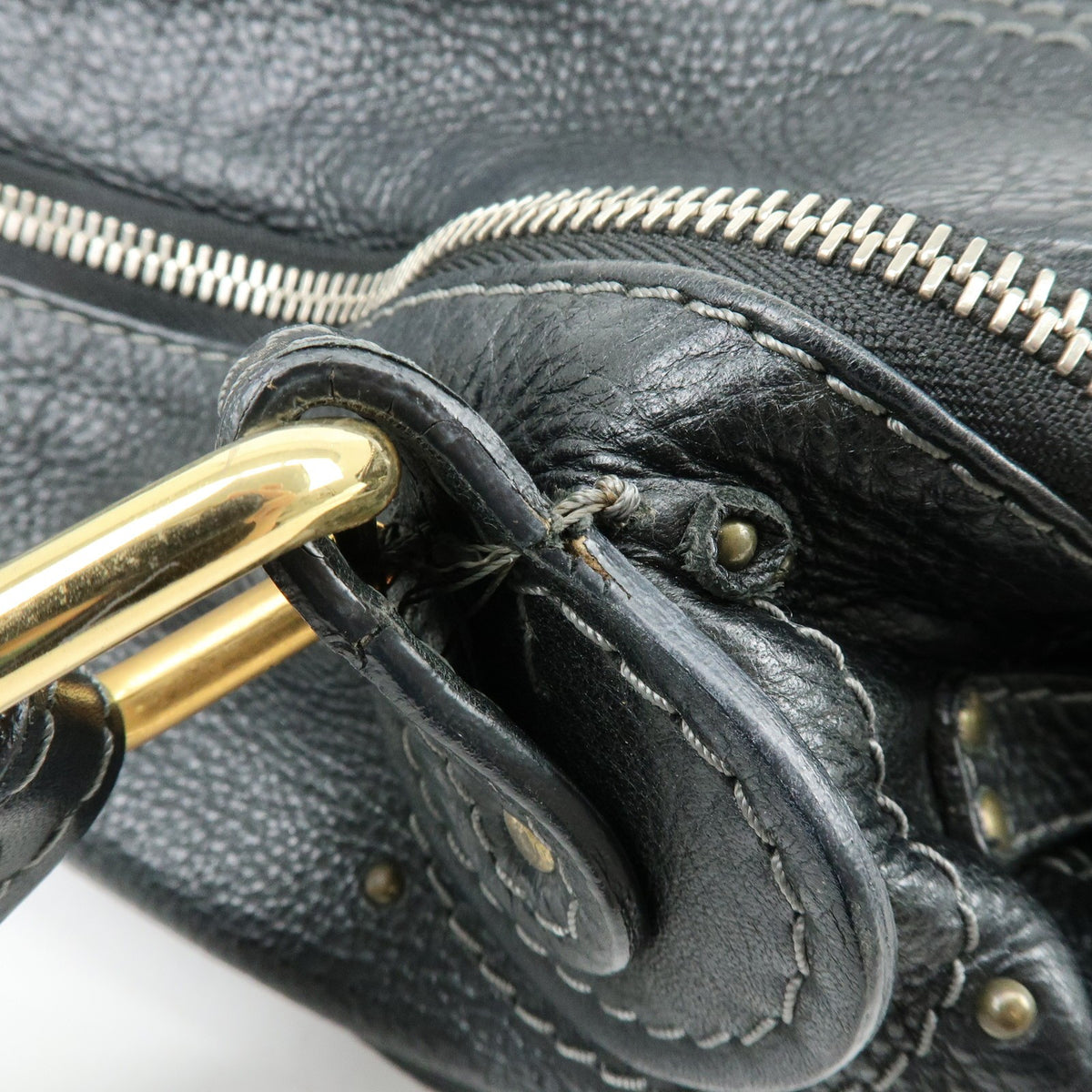 Chloe Paddington Handbag - Black, Leather