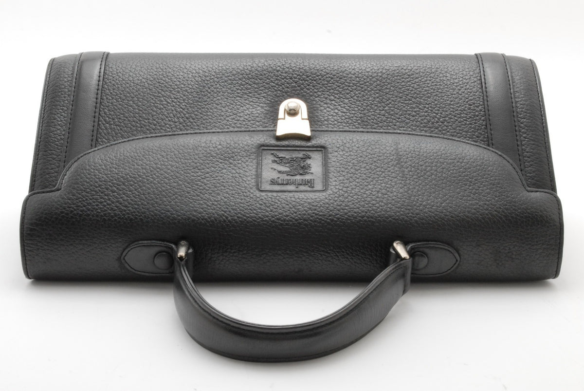 Burberry Hand Bag - Black, Leather
