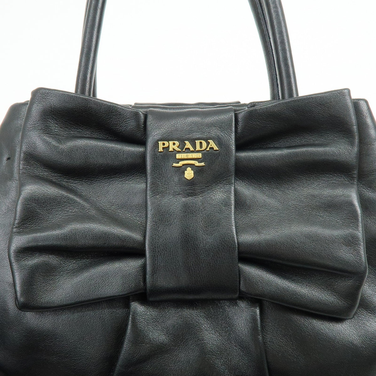 Prada Hand Bag - Black, Nappa Leather