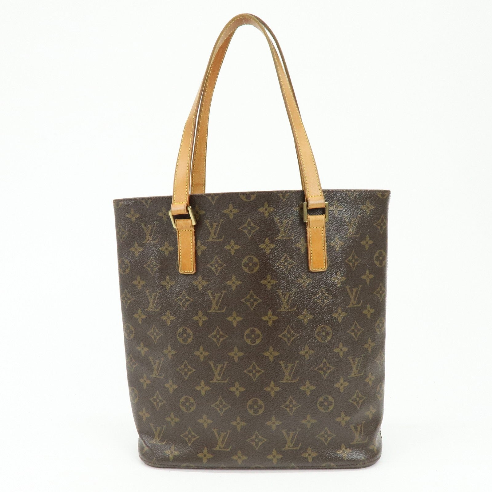 Louis Vuitton Monogram Vavin GM Tote Bag - Brown, Monogram Canvas, Nume Leather