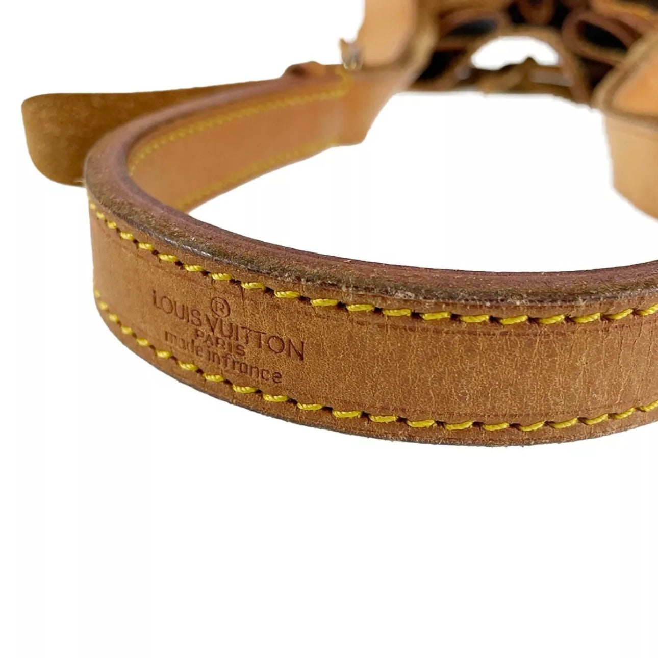 Monogram Petit Noe Leather Fabric Shoulder bag