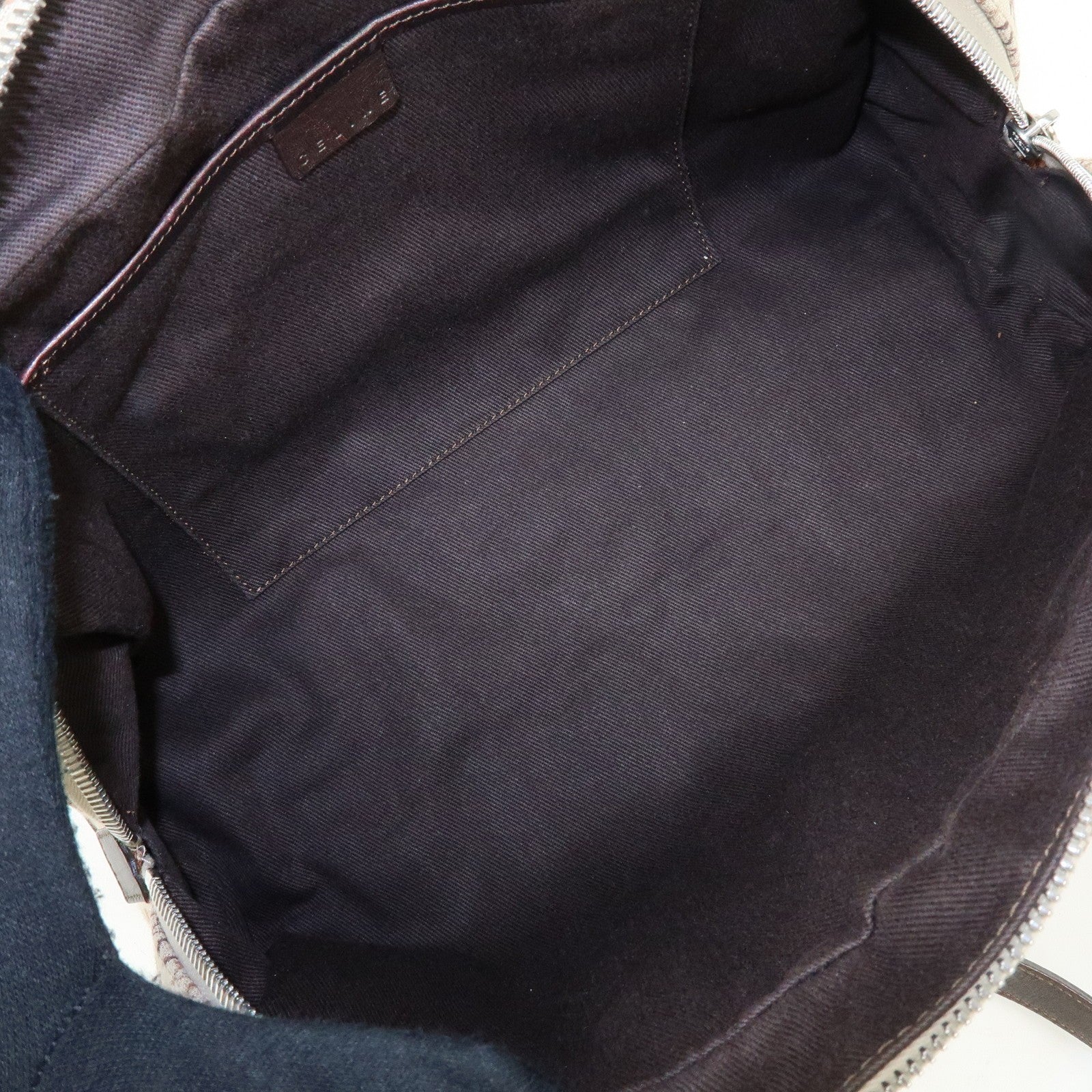 Celine C Macadam Hand Bag - Beige, Canvas and Leather