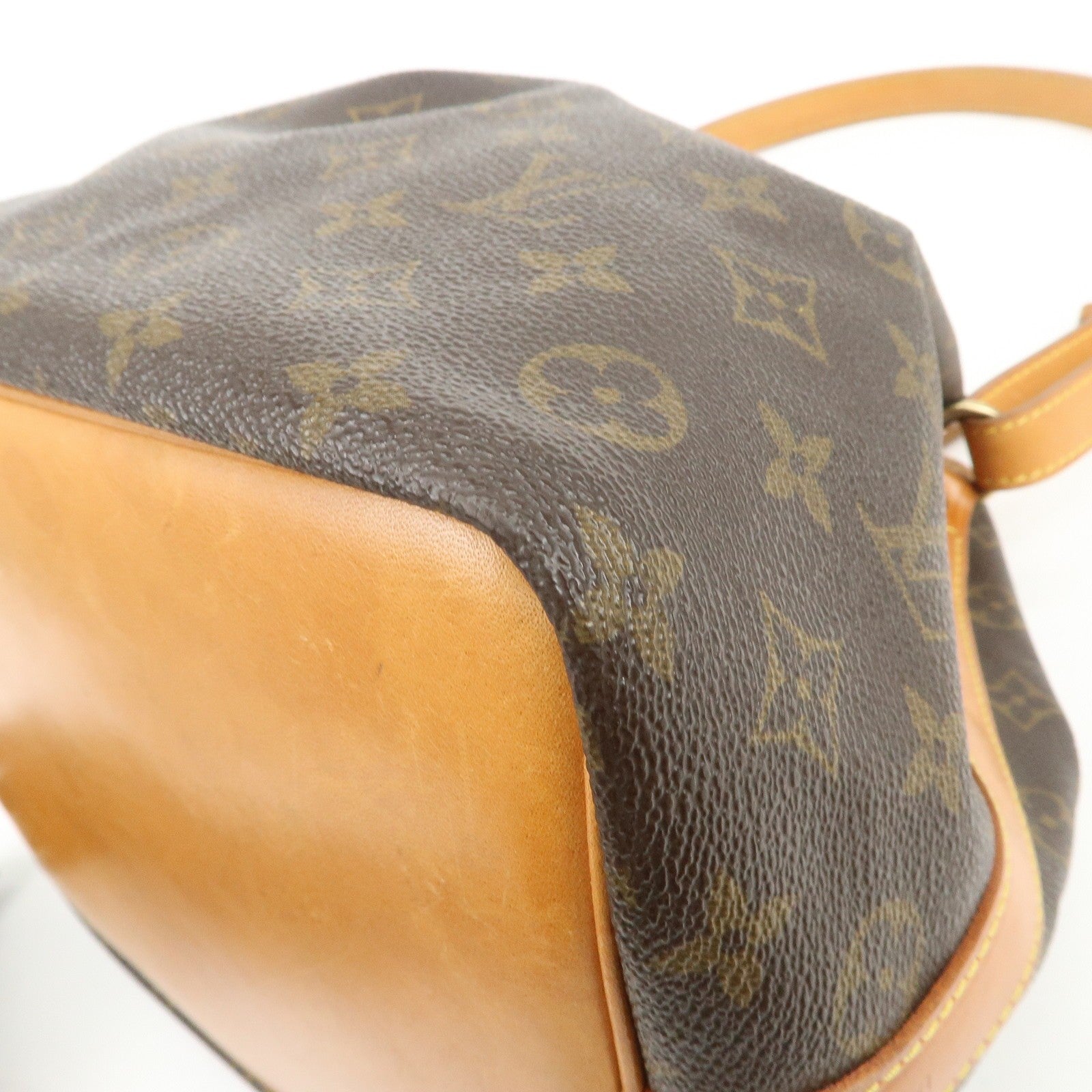 Louis Vuitton Monogram Petit Noe Shoulder Bag - Brown, Monogram Canvas
