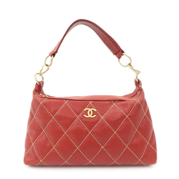 Chanel Mark Wild Handbag - Red, Leather