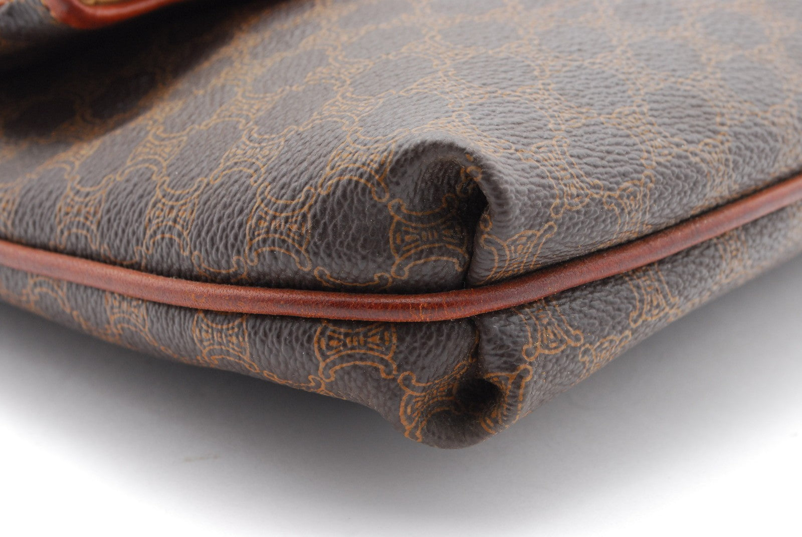 Celine Macadam Clutch Bag - Brown, PVC 