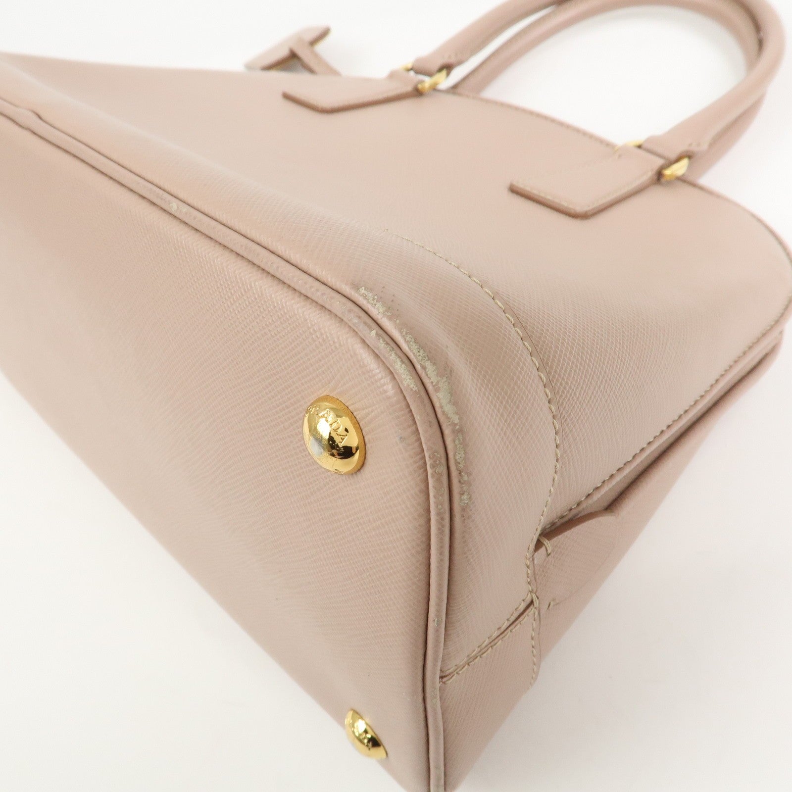 Prada Hand Bag - Pink, Saffiano Leather