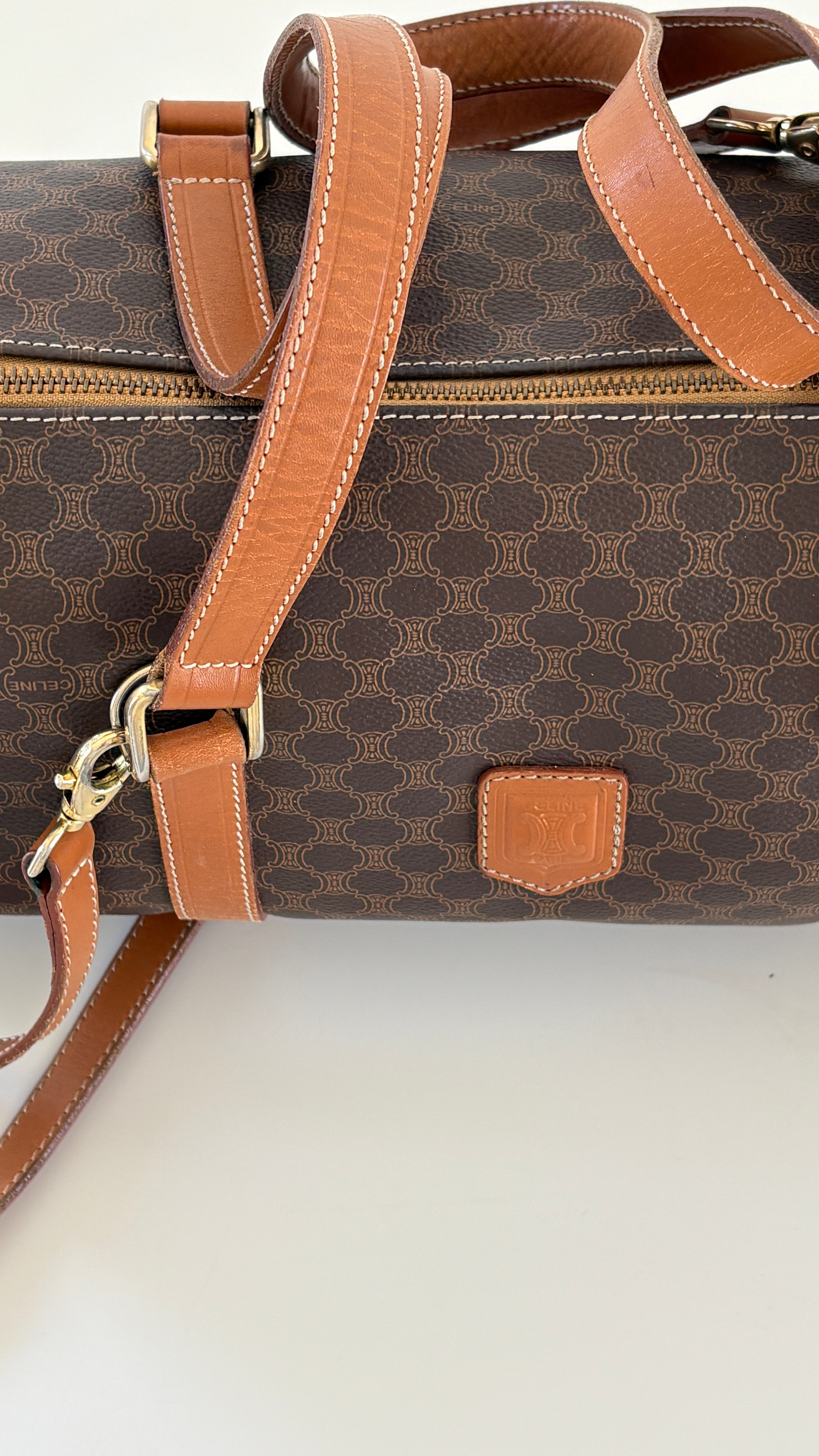 Celine Macadam Boston bag
