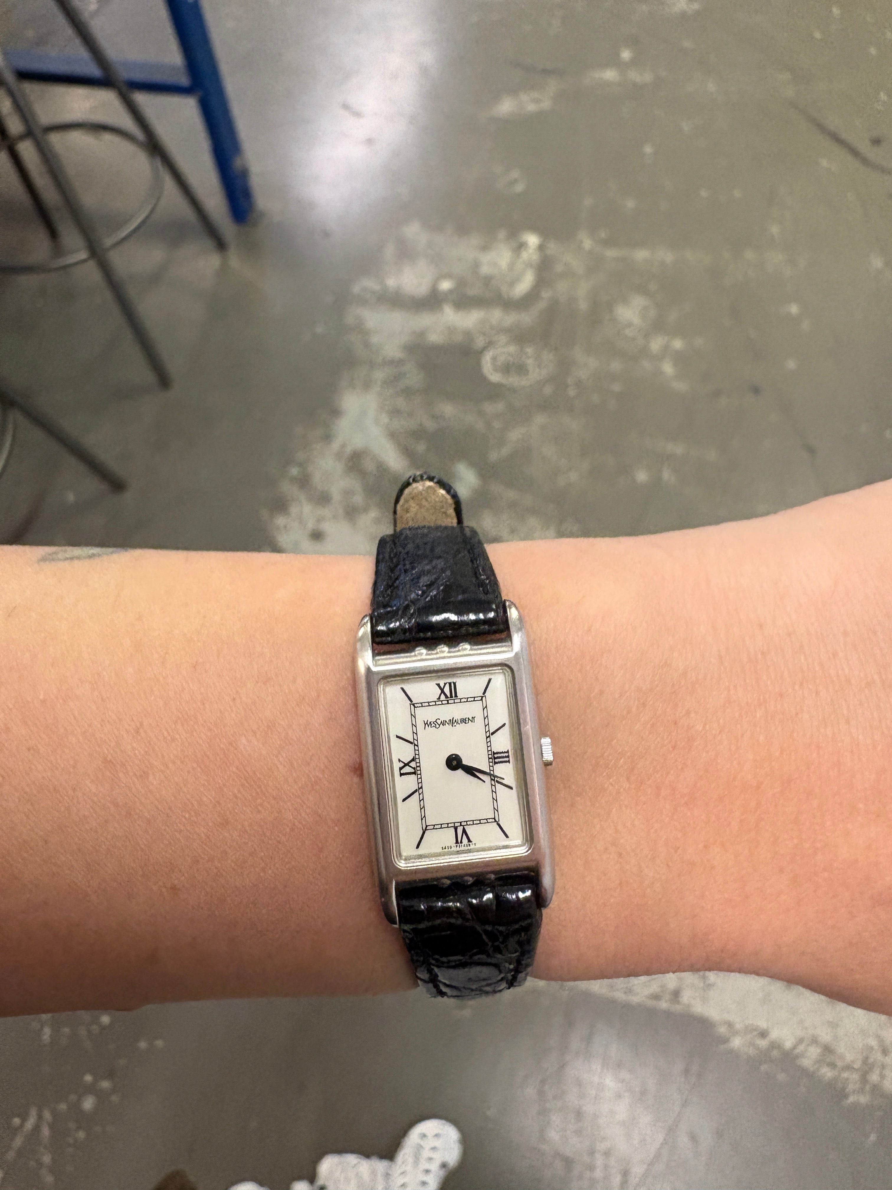 Yves Saint Laurent 5420-F46878 Wristwatch - White, Stainless Steel