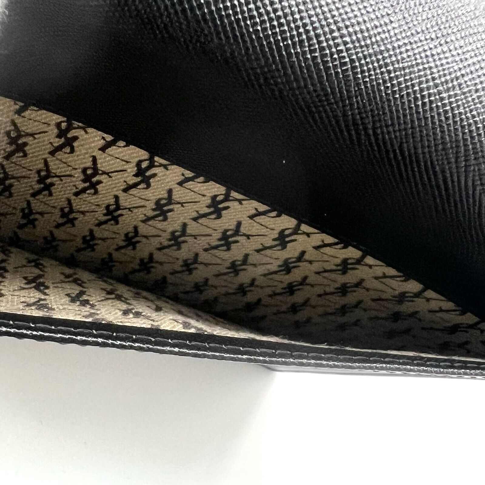 Saint Laurent YSL Shoulder Bag - Black, Leather 