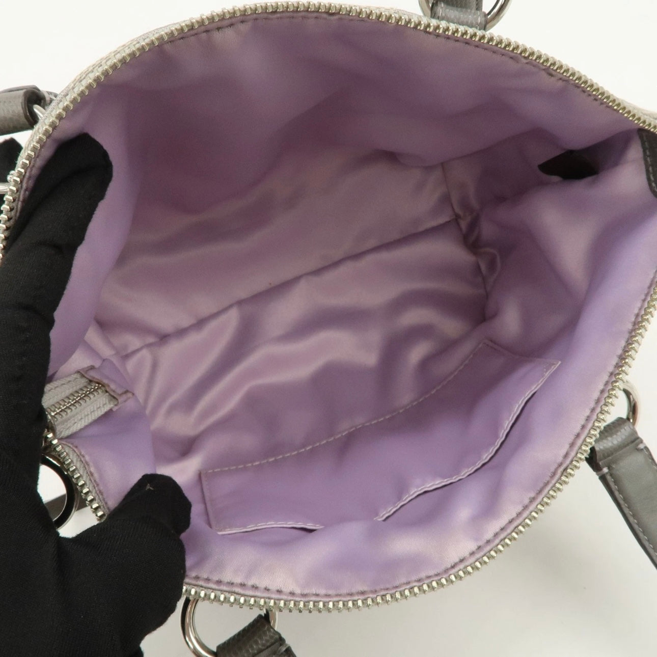 Coach Silver bag