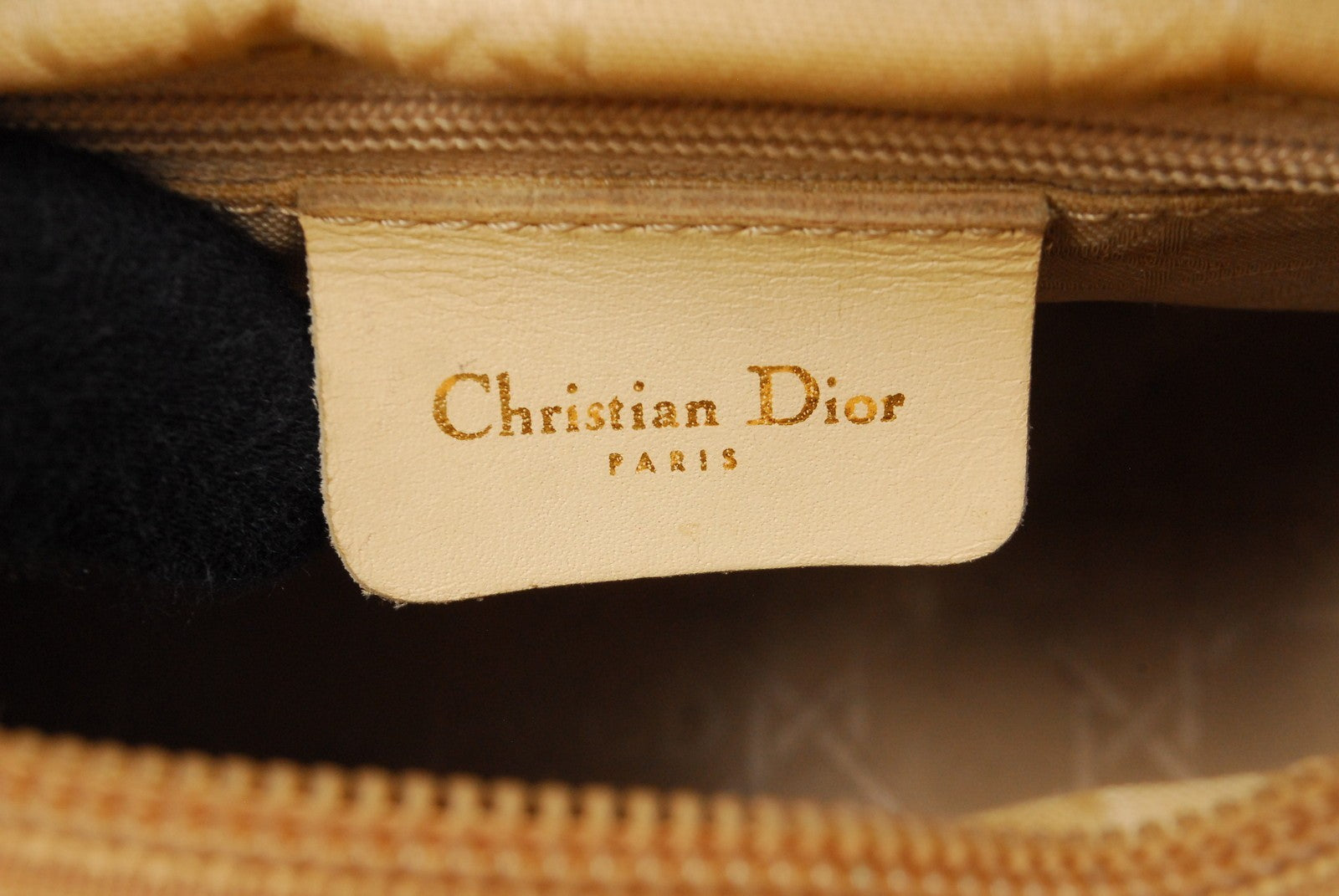 Christian Dior Lady Dior Hand Tote Bag - Black, Nylon