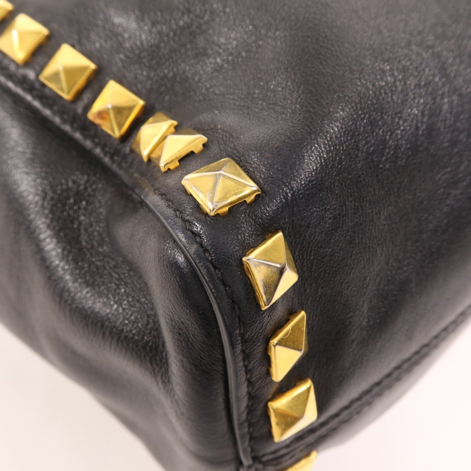 Miu Miu GHW Tote Bag - Black, Lambskin Leather 