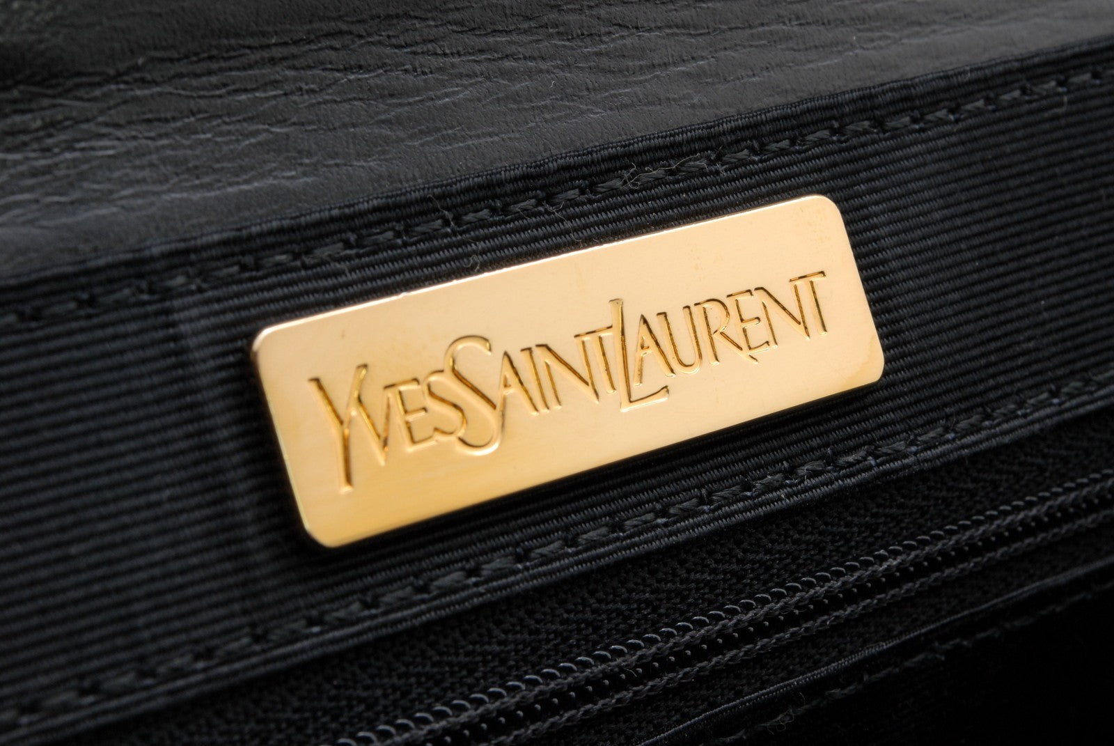 Yves Saint Laurent YSL Top Handle Bag - Black, Leather
