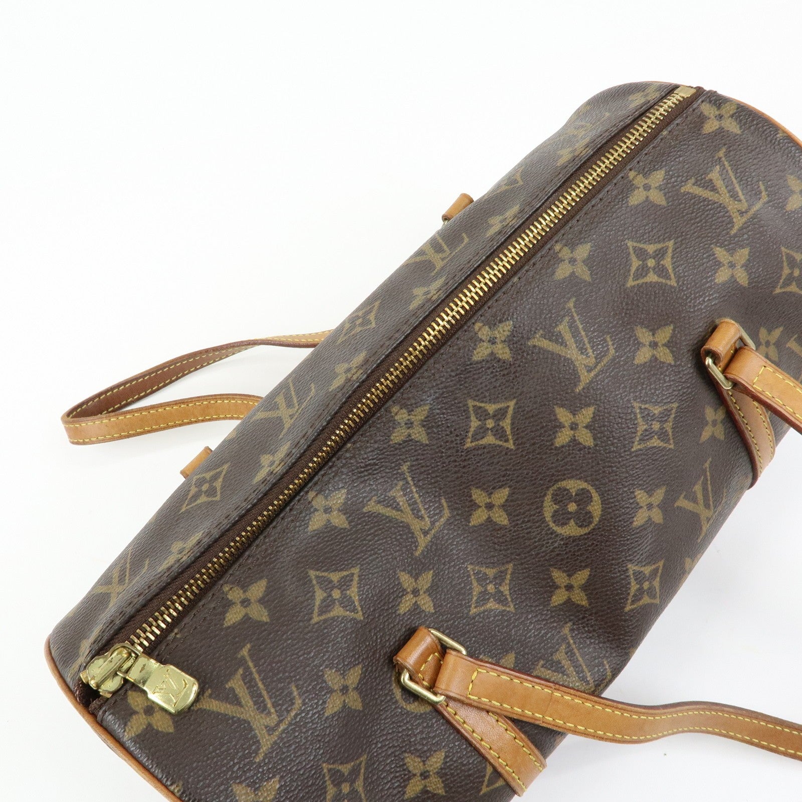 Louis Vuitton Monogram Papillon 30 Hand Bag - Brown, Canvas