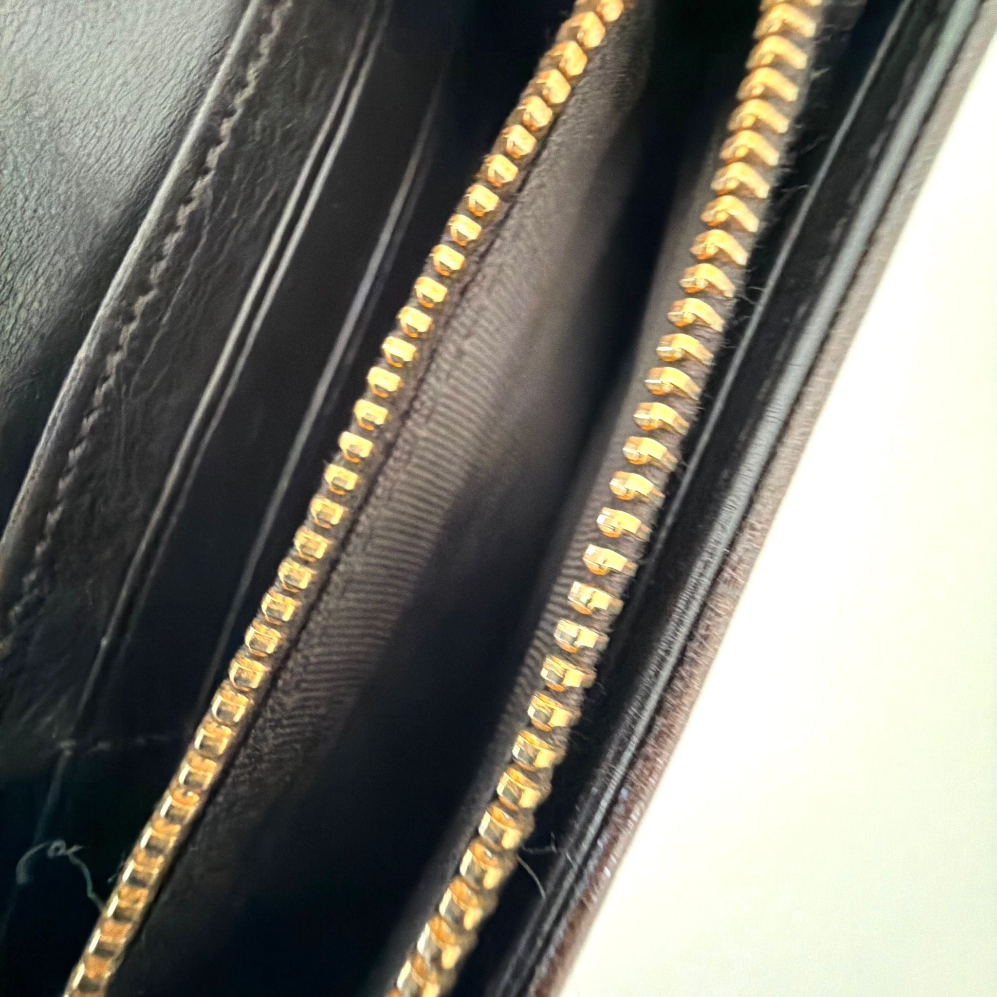 Miu Miu Croco brown wallet