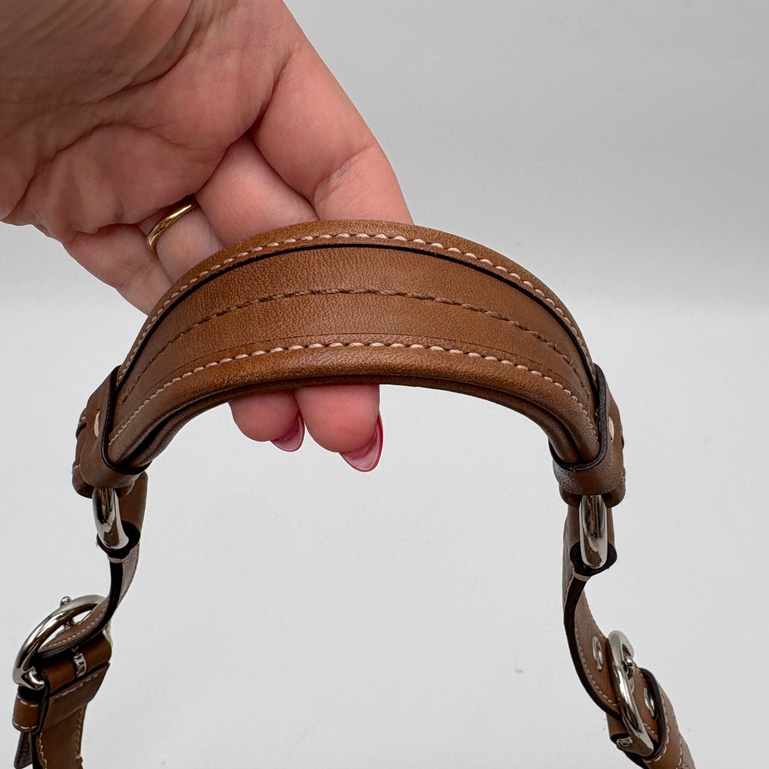 Coach Signature Brown bag