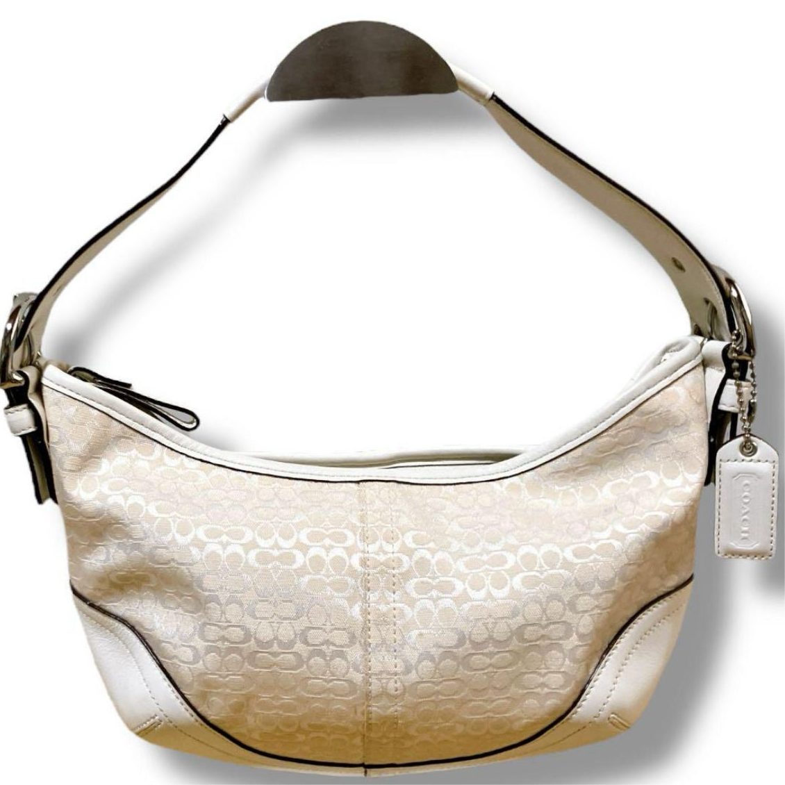 Coach Signature White Shoulder bag