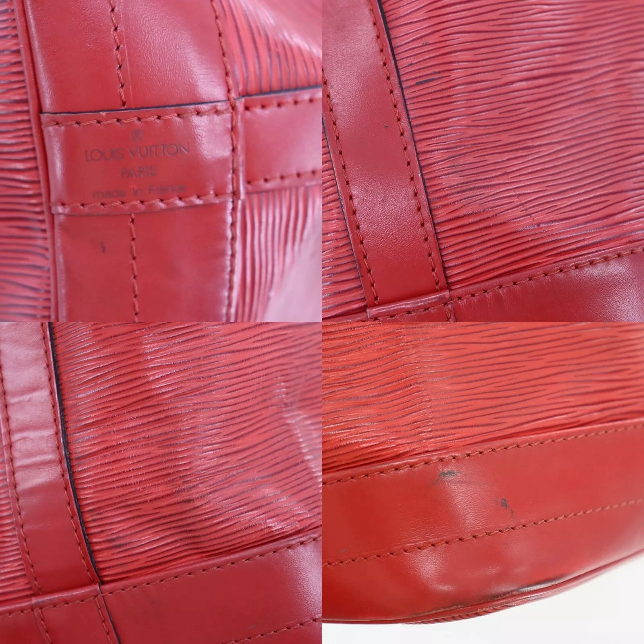 Noe Epi Leather Shoulder Bag