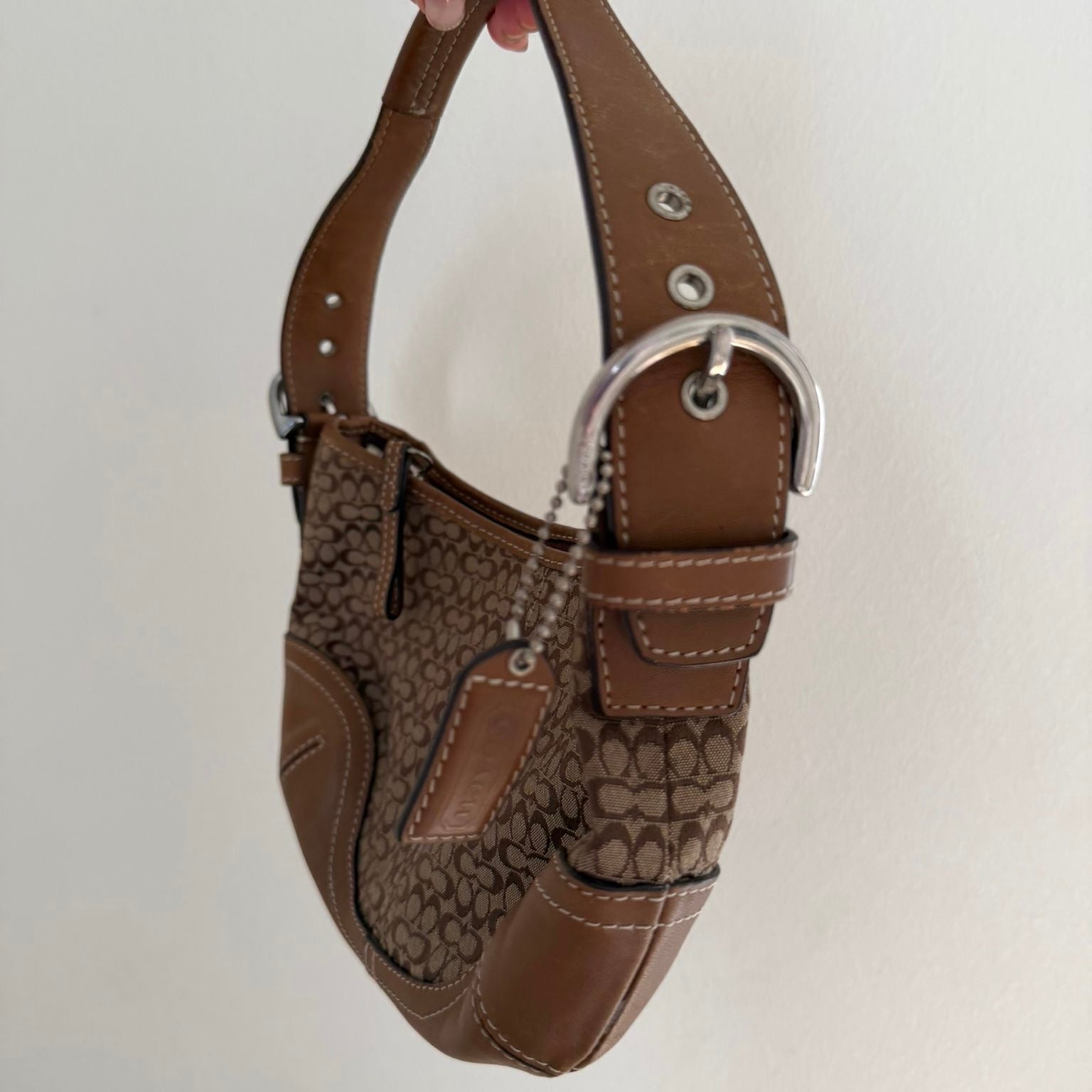 Coach Signature Brown bag
