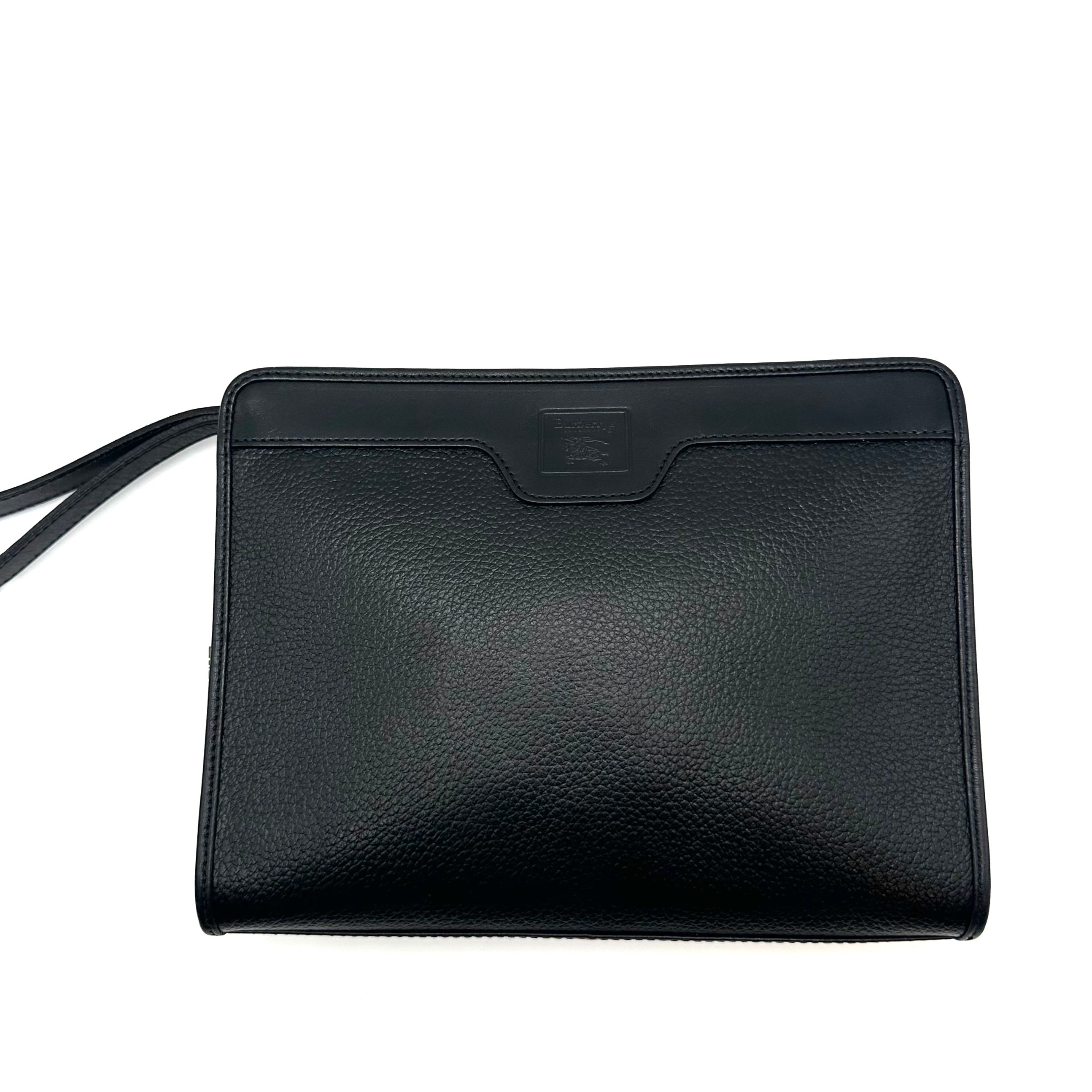 Burberry Vintage Leather Clutch