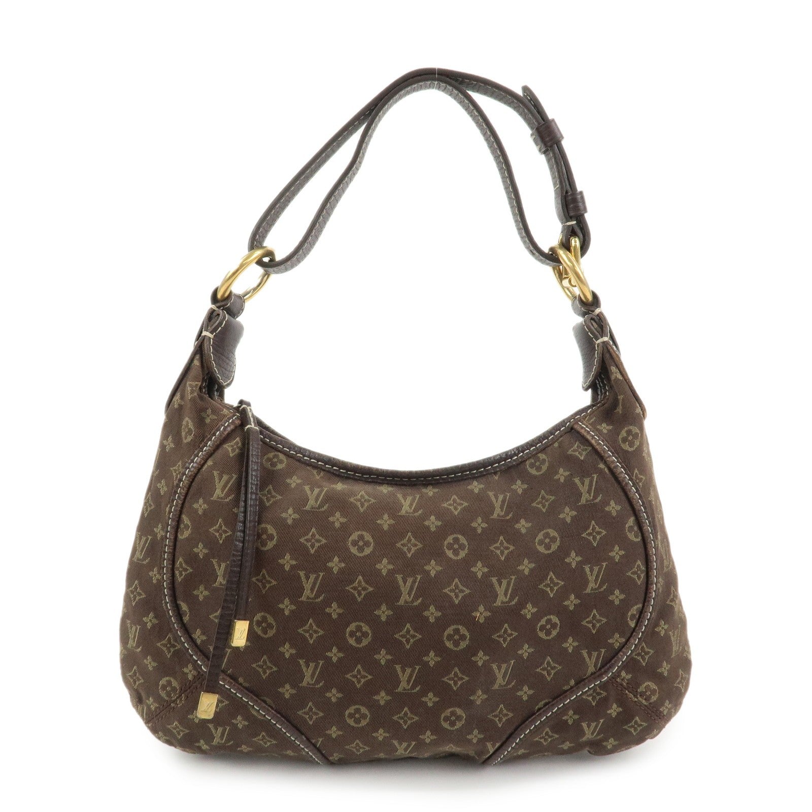 Louis Vuitton Monogram Mini Lin Manon PM Shoulder Bag - Brown, Canvas