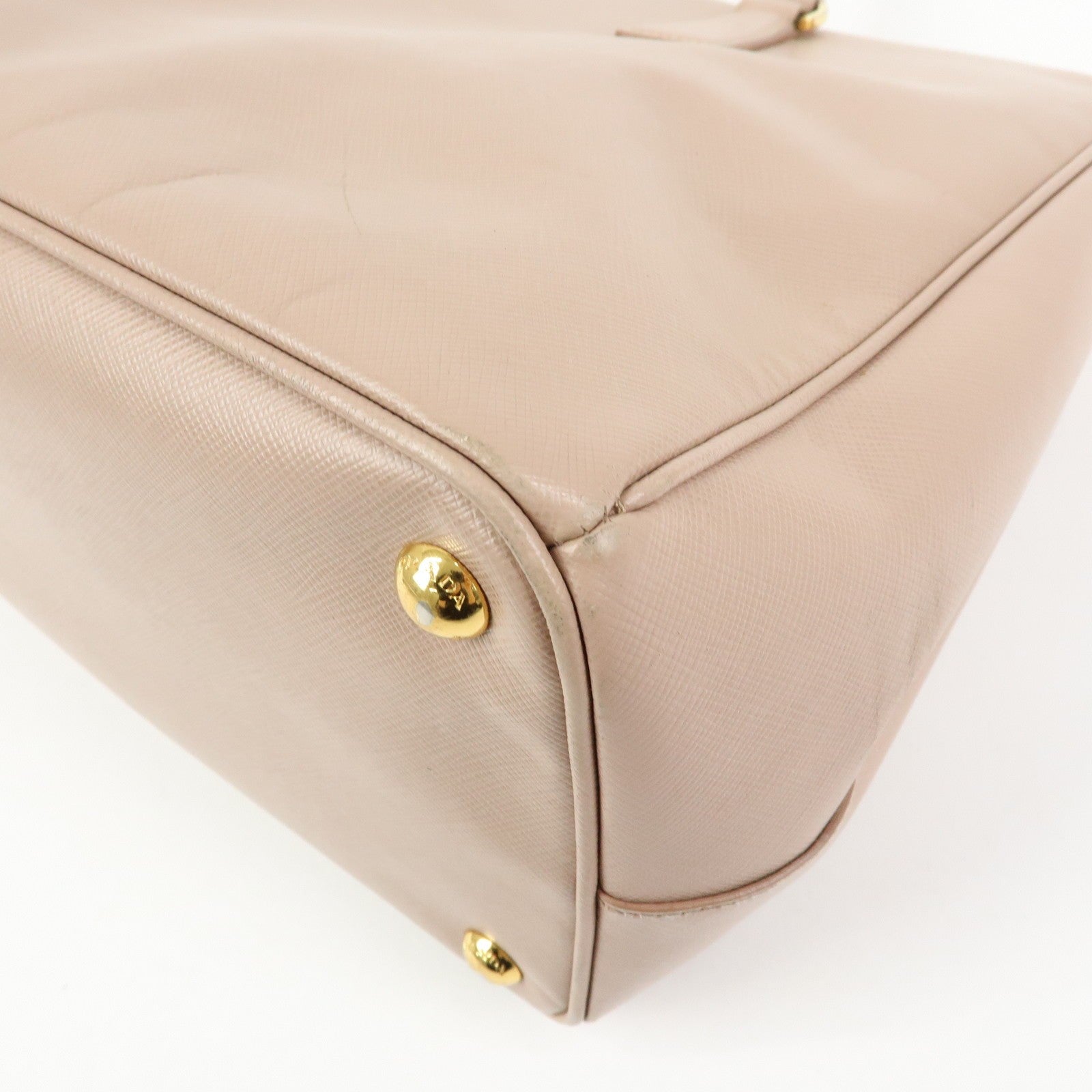 Prada Galleria Tote Handbag - Pink Beige, Saffiano Leather