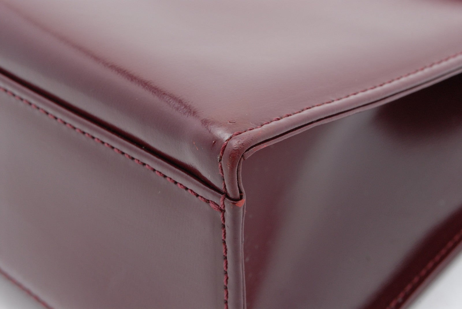 Yves Saint Laurent YSL Shoulder Bag - Burgundy, Leather