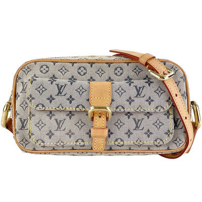 Louis Vuitton Juliet MM Shoulder Bag - Blue, Canvas Fabric