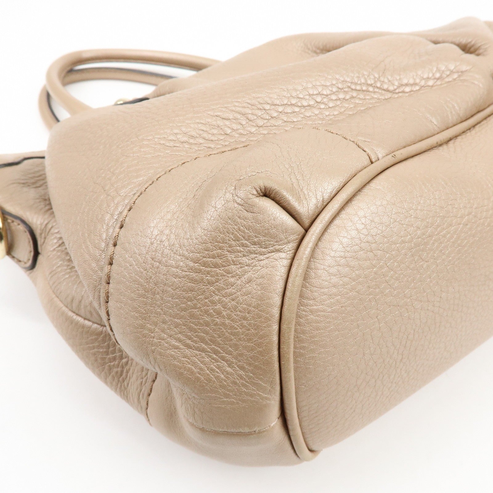 Gucci 2Way Bag - Champagne Gold, Leather