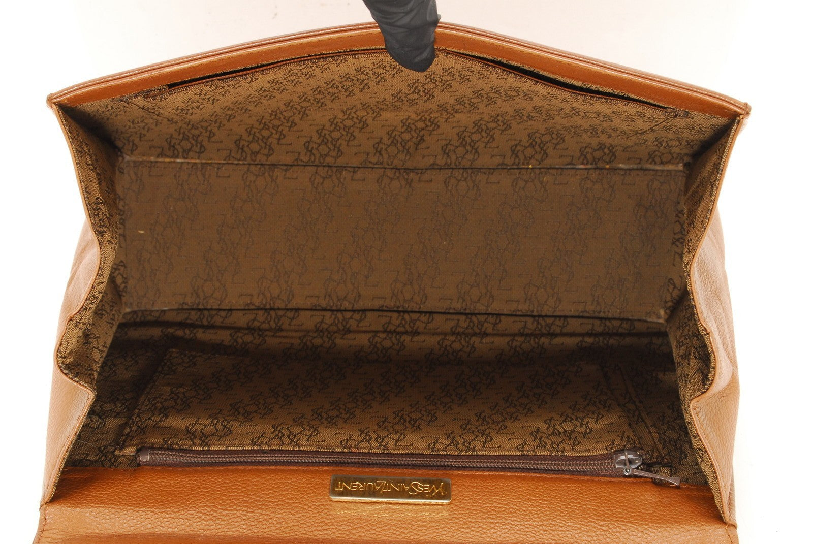 Saint Laurent YSL Handbag - Brown, Calf Leather