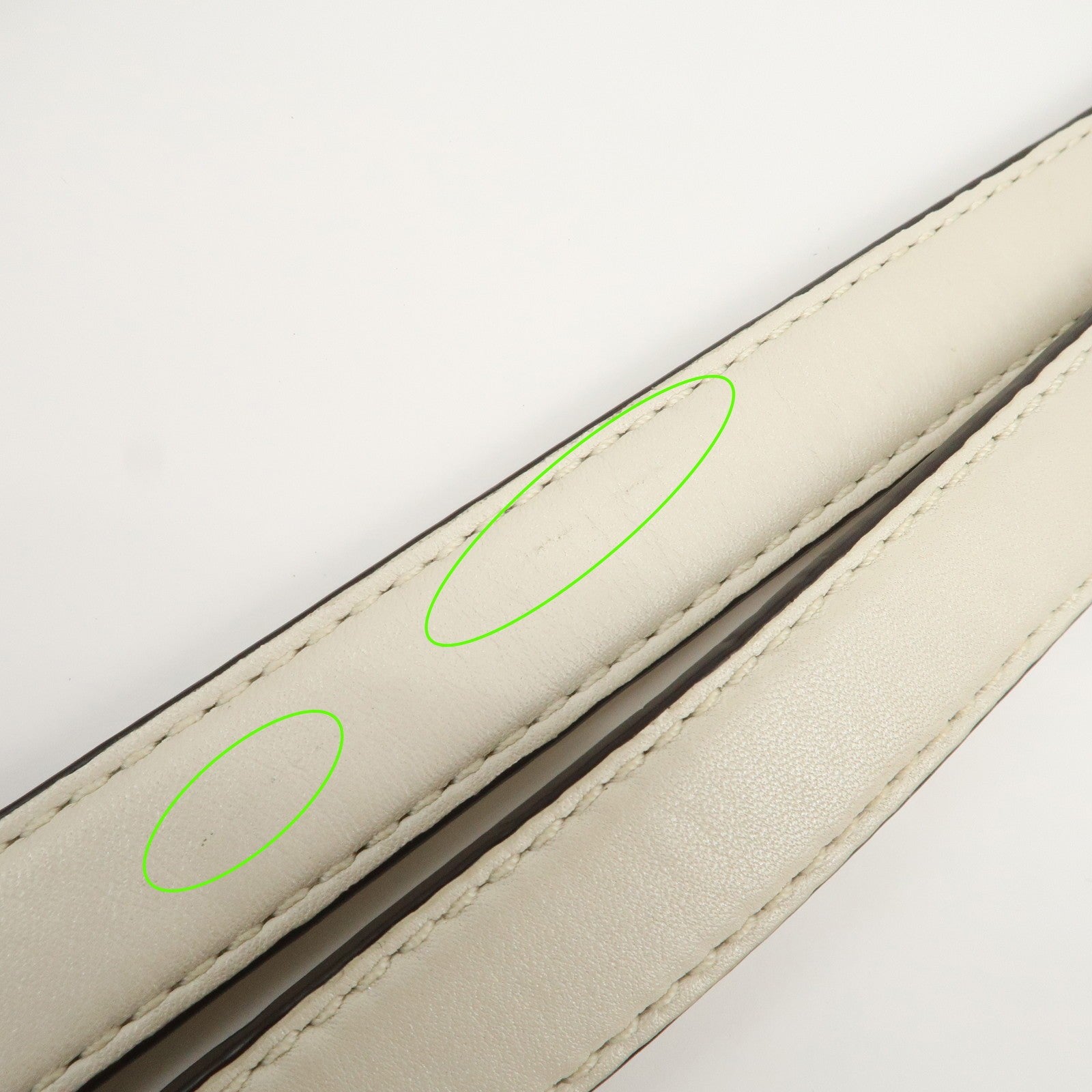 Coach Leather Chain Shoulder Bag - Ivory, Leather