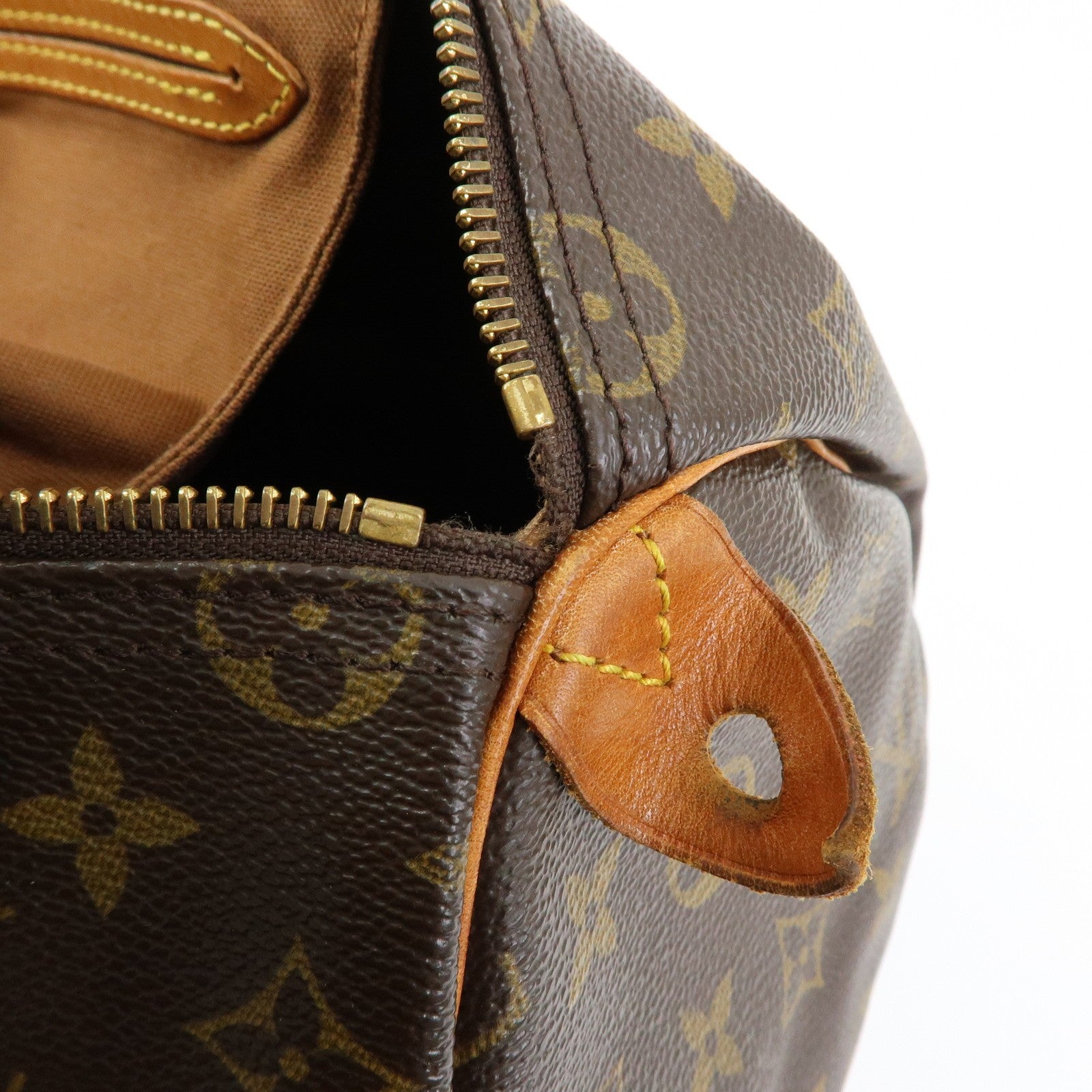 Louis Vuitton Speedy 35 Hand Bag - Monogram, Monogram Canvas, Nume Leather